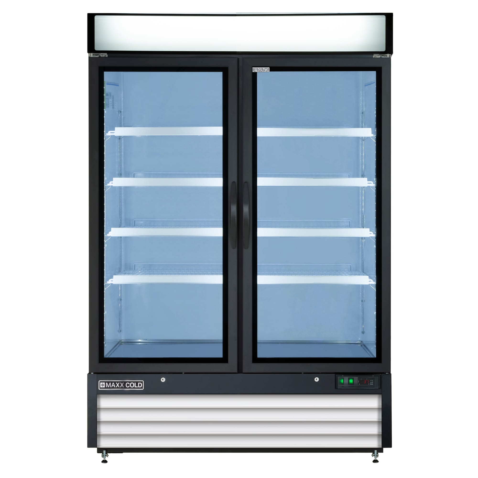 Commercial Dual Temp Single Glass Hinged Door Freeze