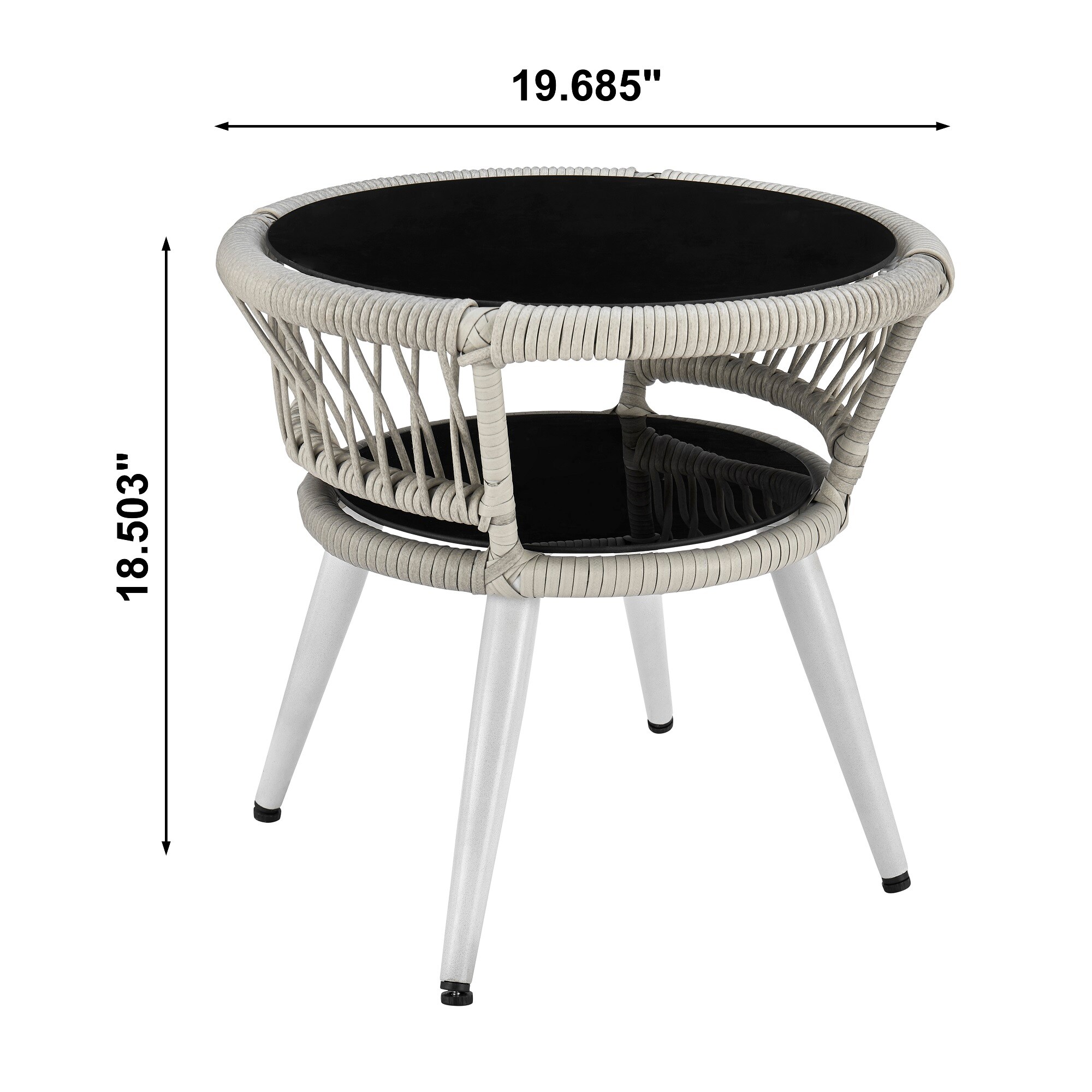 Manhattan Comfort OD-CV013-CR Patio-Conversation-Sets - View #4