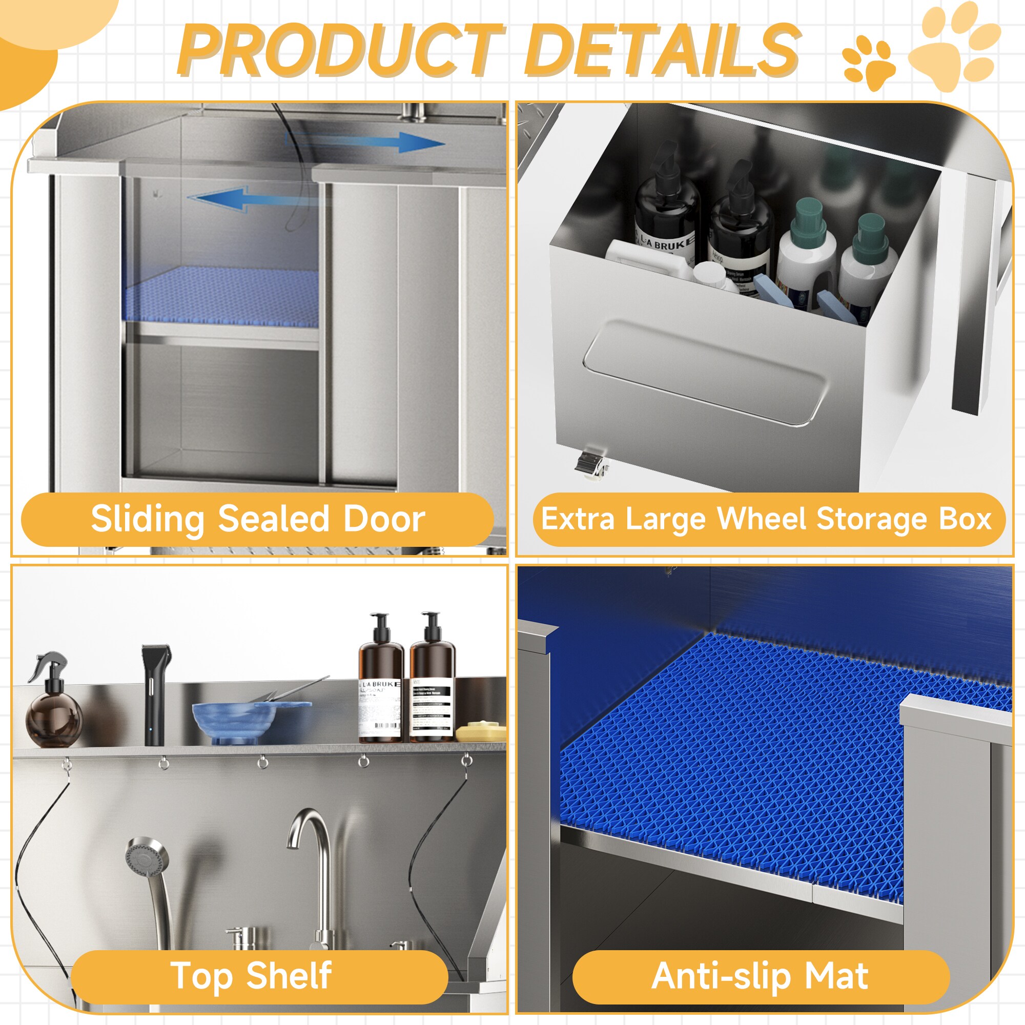 LOVMOR Y-DWS-5373 Pet-Grooming-Supplies - View #5