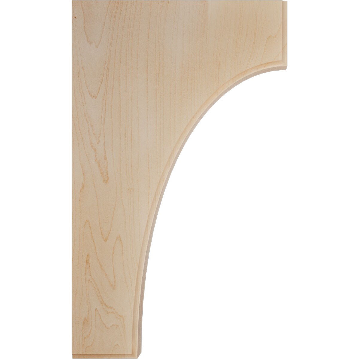 Ekena Millwork BKTW02X06X10CVMA Exterior-Brackets-Braces - View #3
