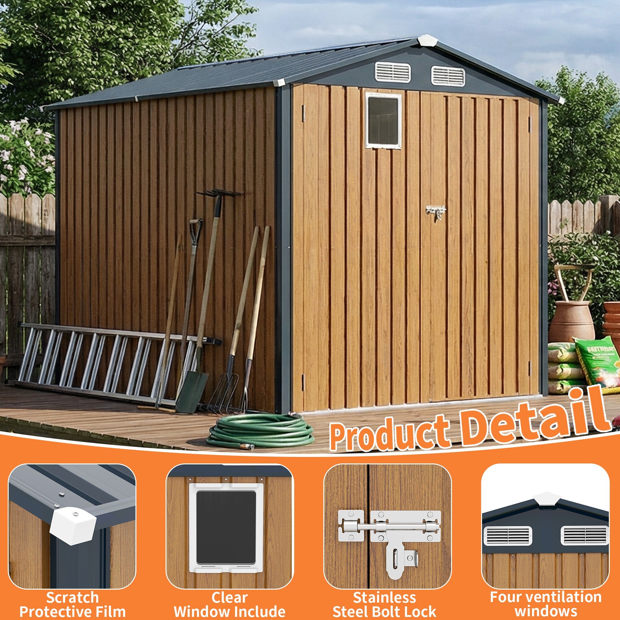 ToolCat LS1-91-HW Metal-Storage-Buildings-Sheds - View #5