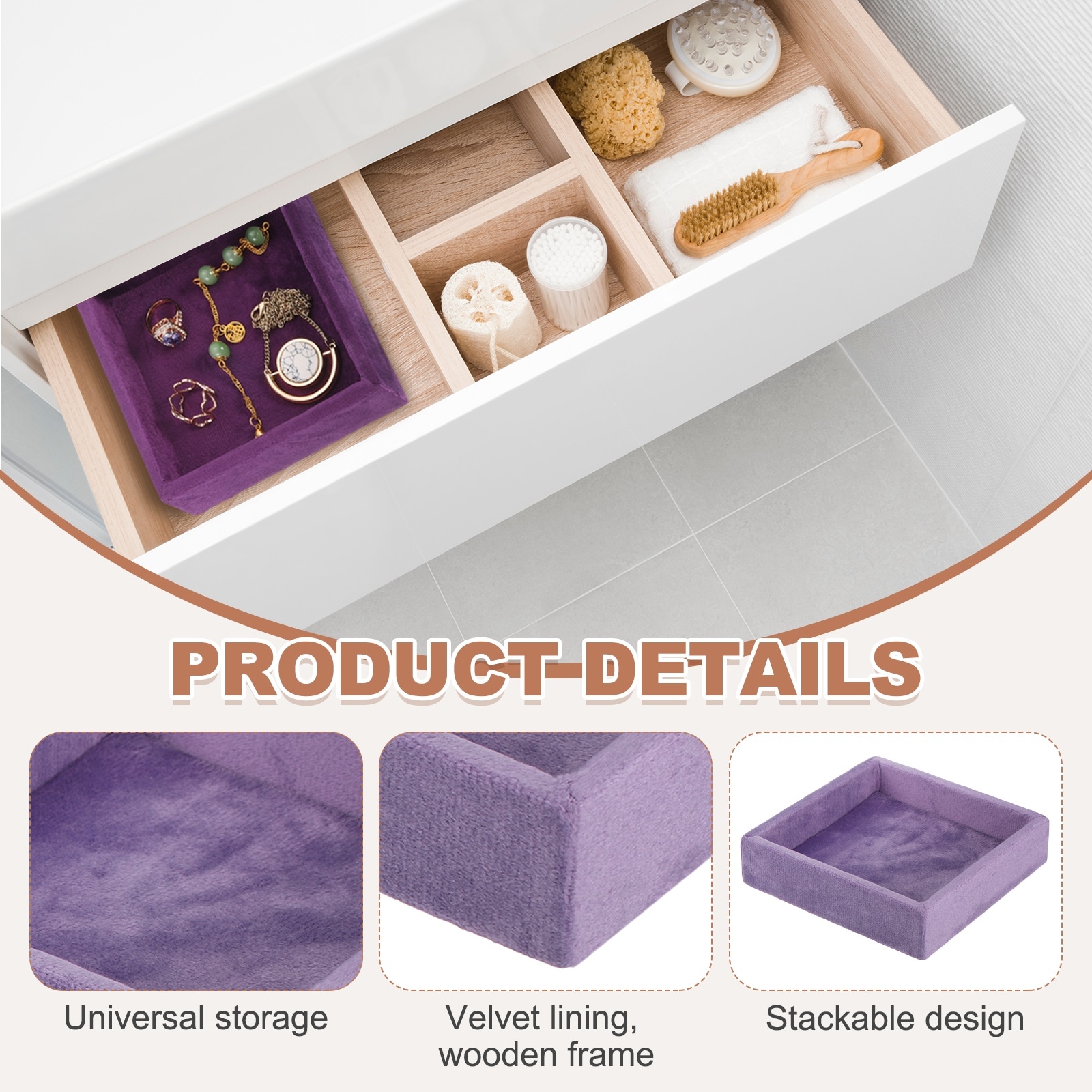 Unique Bargains S26050902UX9890 Jewelry-Organization - View #3
