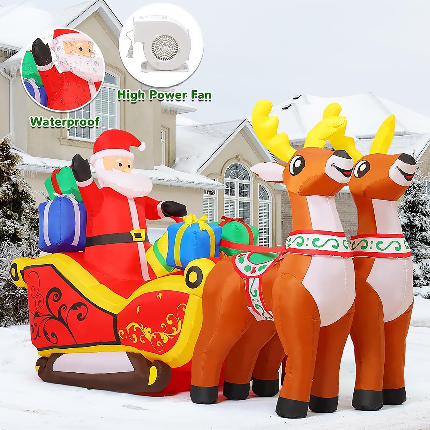 GOOSH DJ-SD-27155 Christmas-Inflatables - View #4
