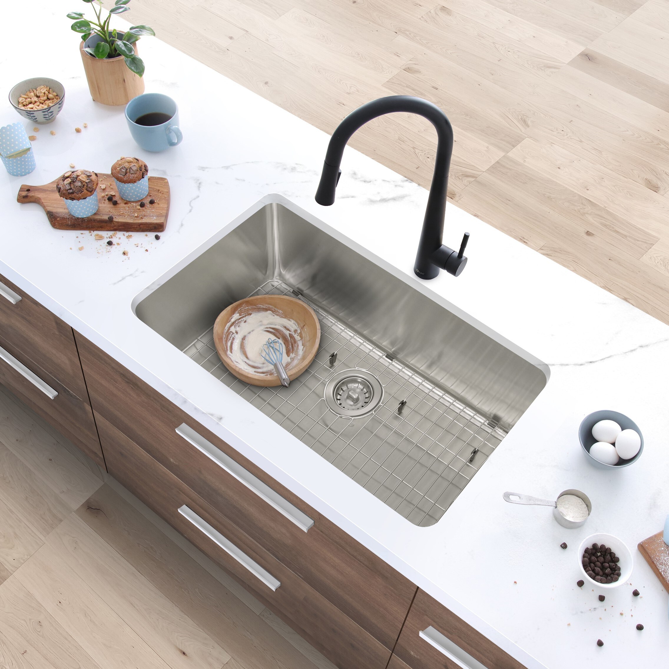 Stylish S-406TG Kitchen-Sinks - View #8