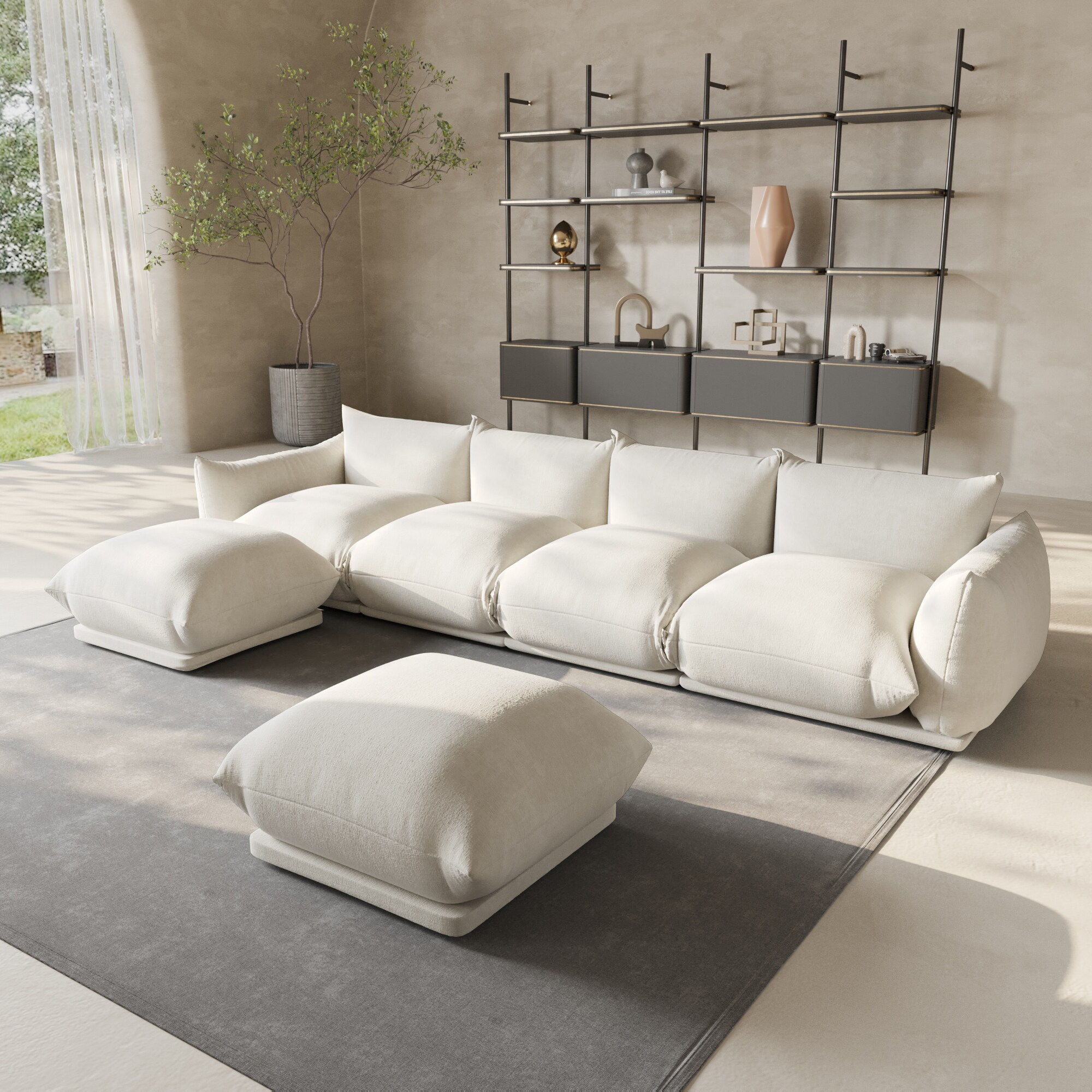 BuotiqHom DH-A-119BE-S4+2 Sofas-Loveseats - View #2