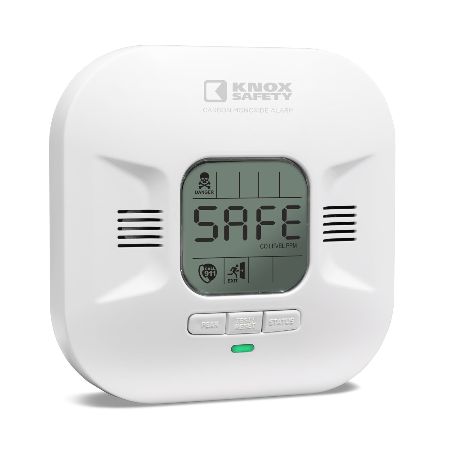 Photo 1 of Knox Safety 10-Year Battery Plug-in Carbon Monoxide Detector with Voice Alert