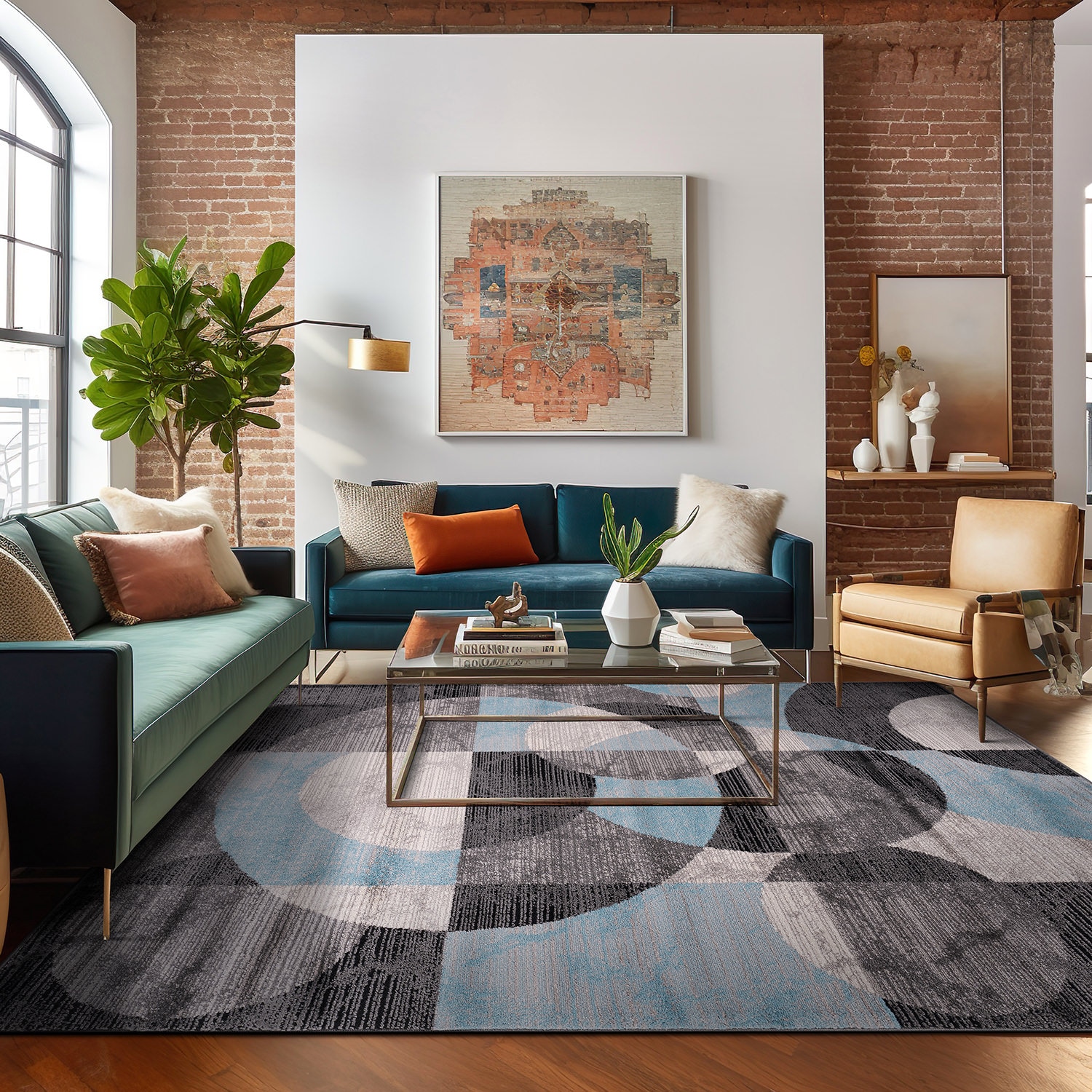 World Rug Gallery 397BLUE8X10 rugs - View #8
