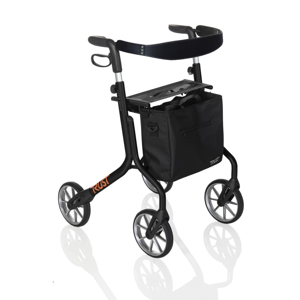 vervolgens studie Incubus Stander Let's Move Rollator By Trust Care- Black in the Walkers,  Wheelchairs & Rollators department at Lowes.com