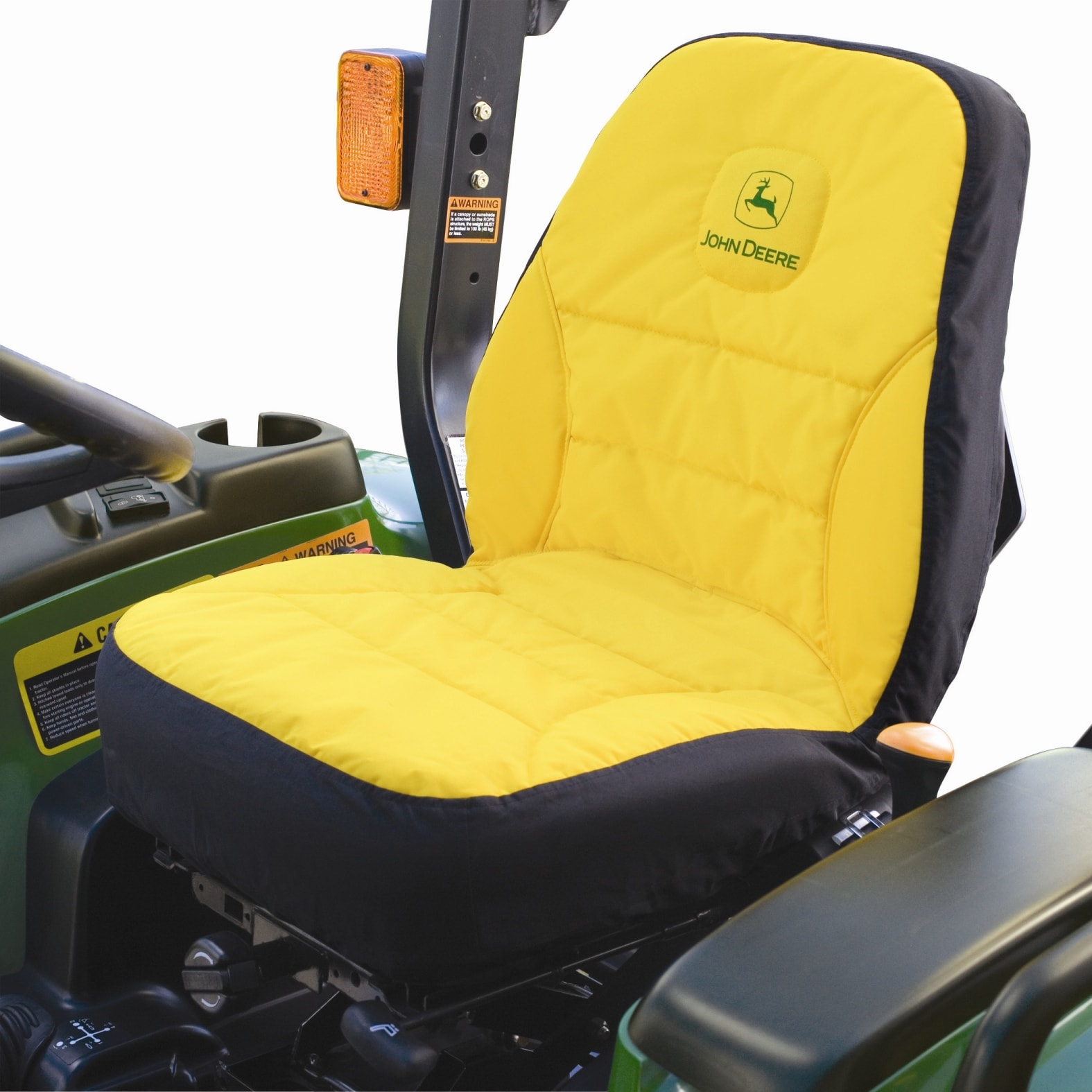High-back Seat Cover in Yellow | - John Deere 95233