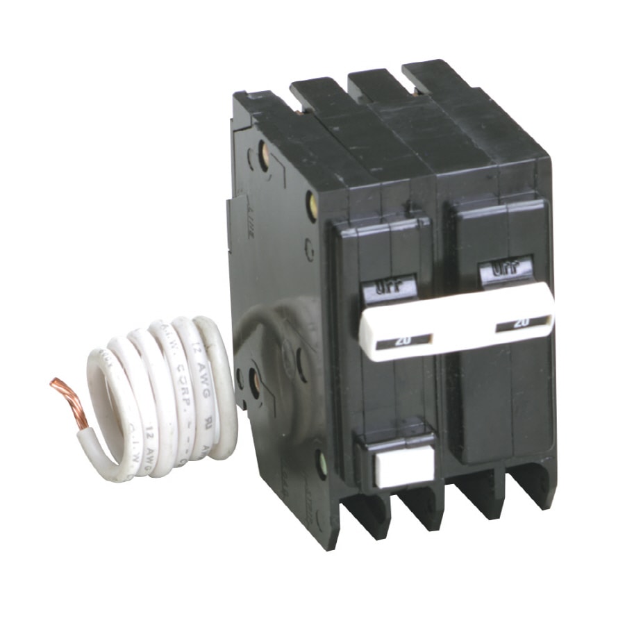 Eaton Type BR 20-amp 2-Pole Circuit Breaker In The Circuit Breakers ...