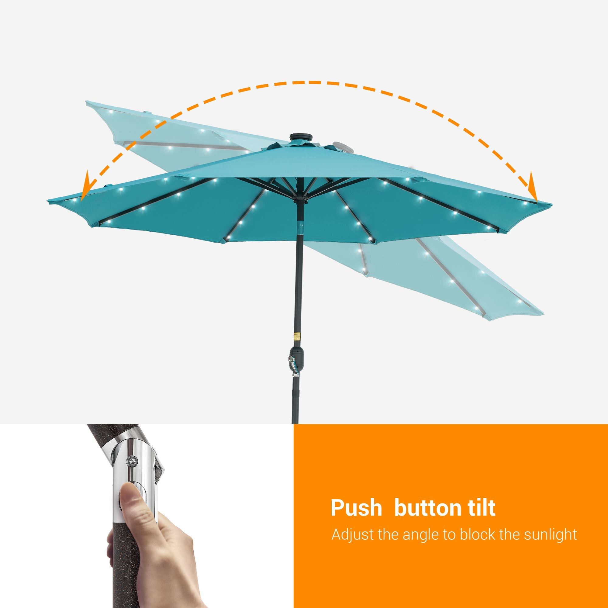 Sonkuki SD-TJLED09LB Umbrellas-2 - View #9