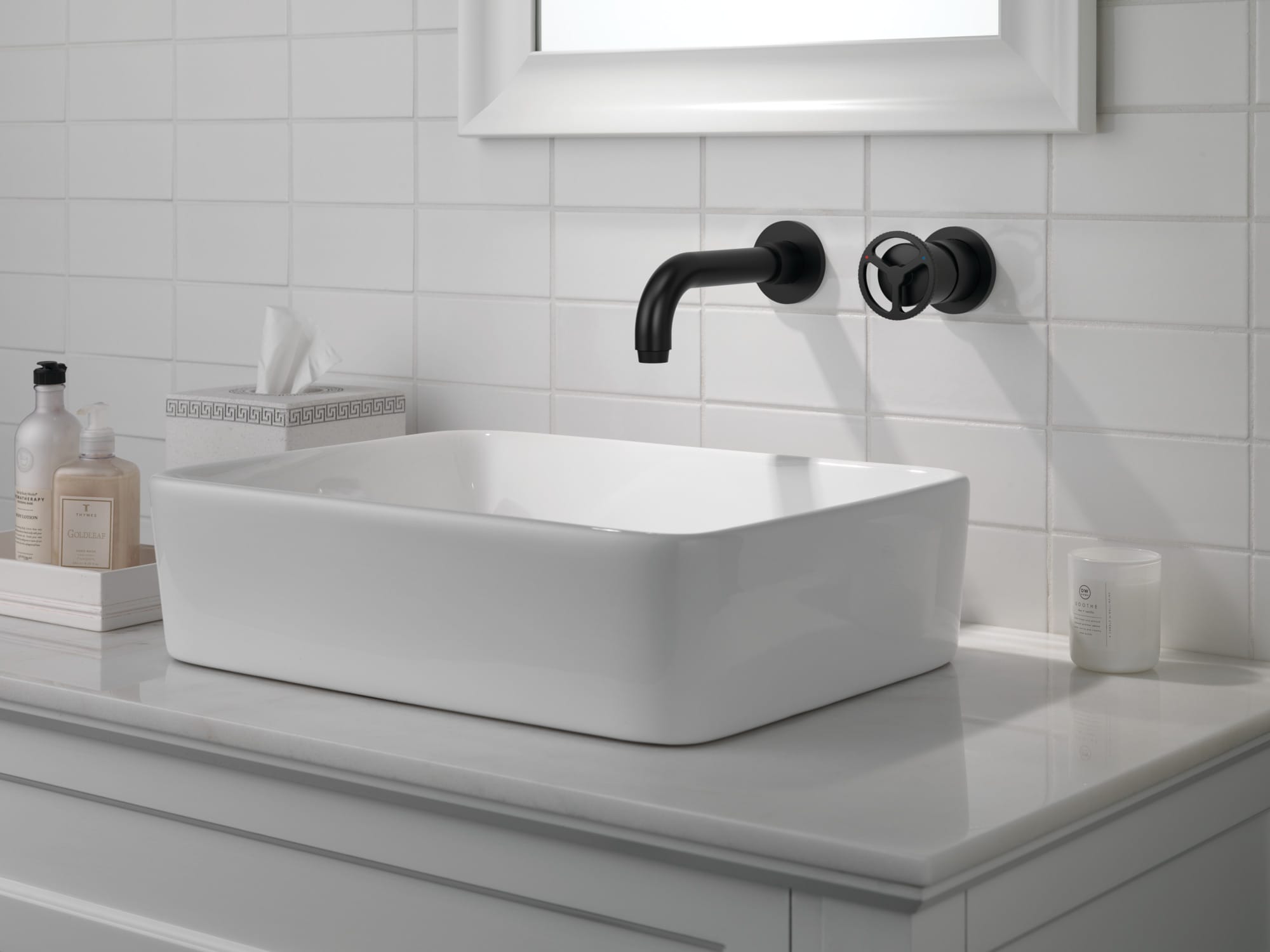 Delta T3558LF-BLWL Lavatory-Faucets - View #6
