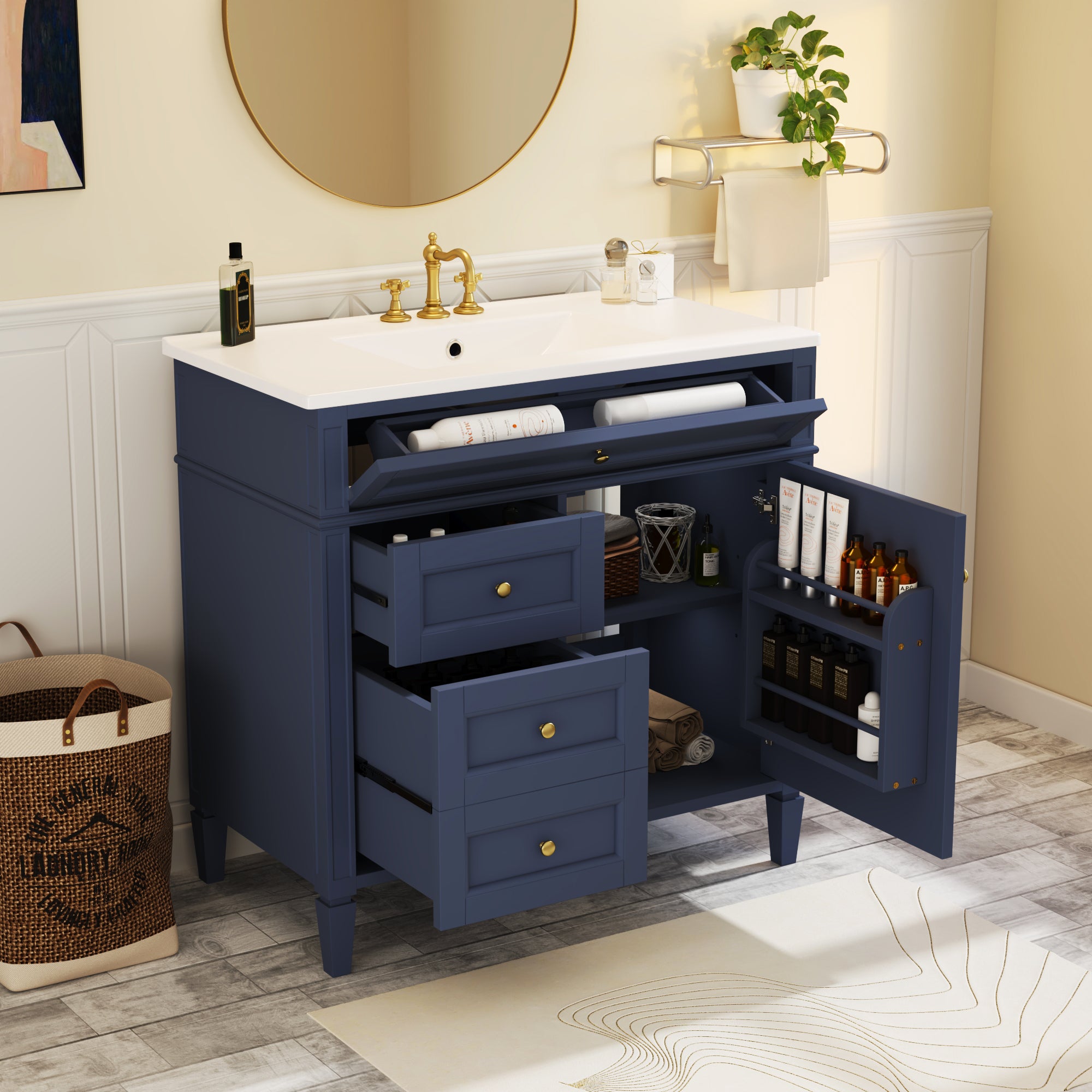 Boyel Living BL-MRS-0246C Bath-Vanity-Combo - View #3