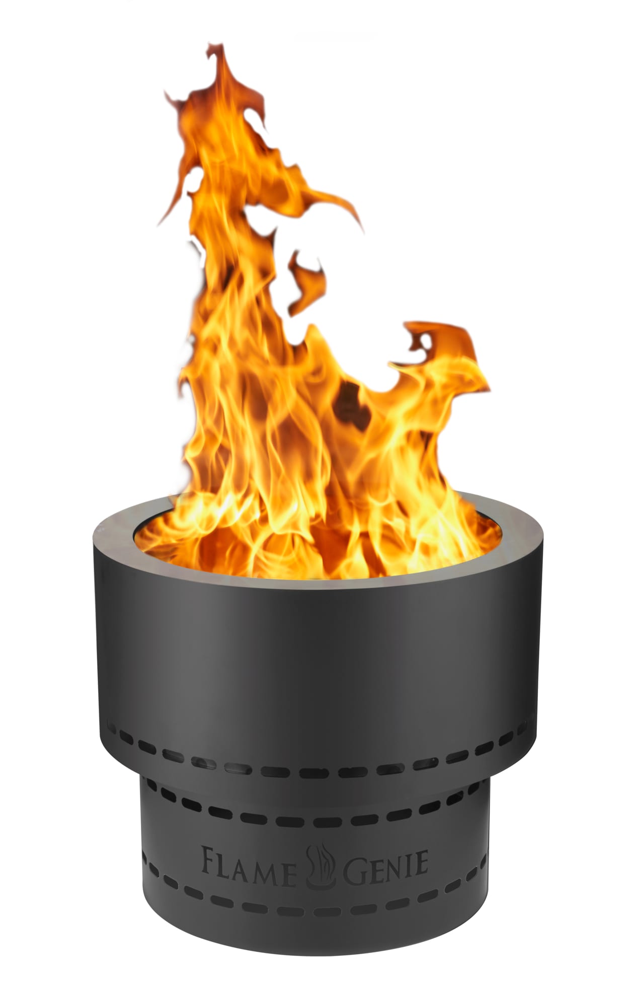 Flame Genie FG-19 19-Inches Black Steel Fire Pit Fire pit burner