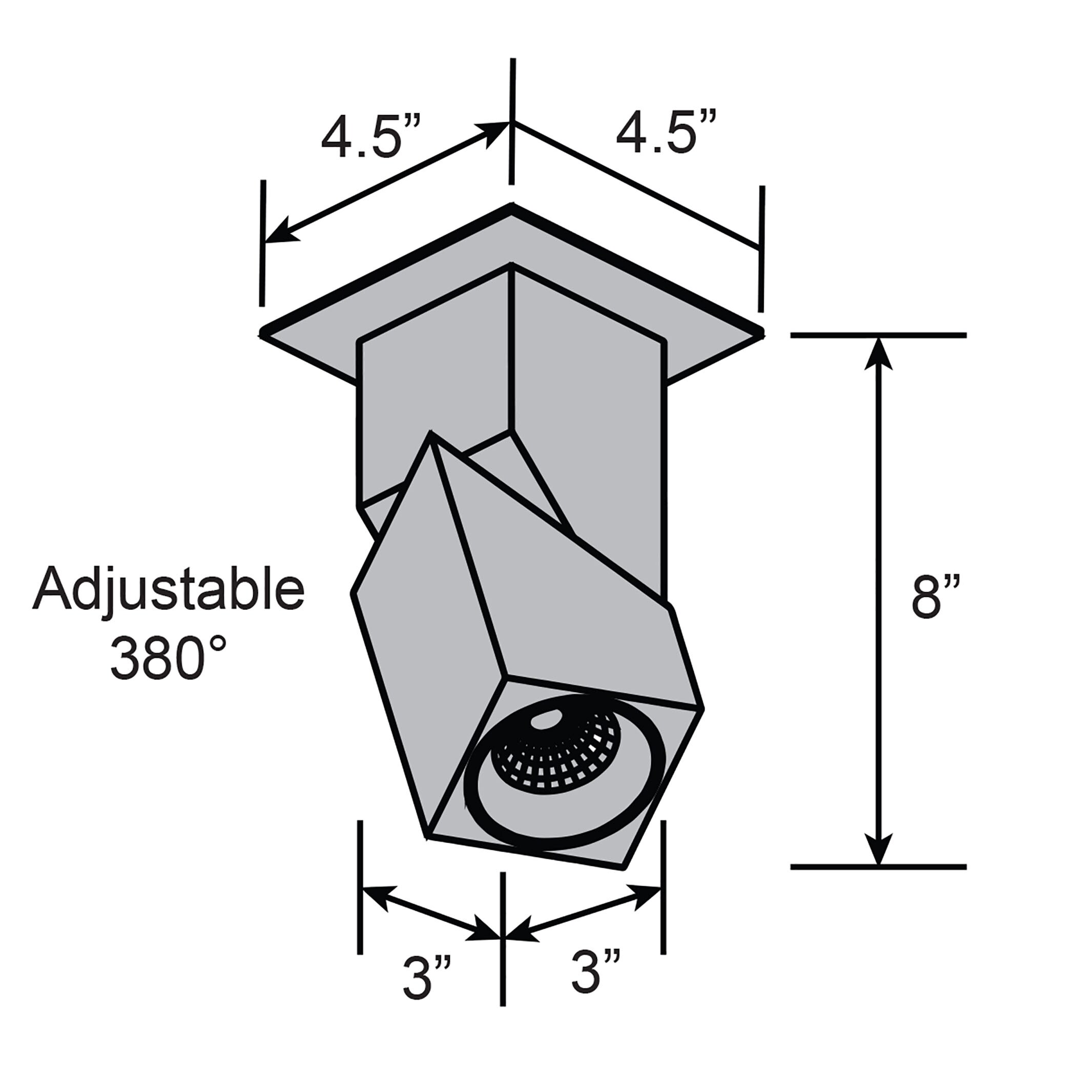 Access Lighting 50011LEDD-WH/CLR flushmounts - View #9