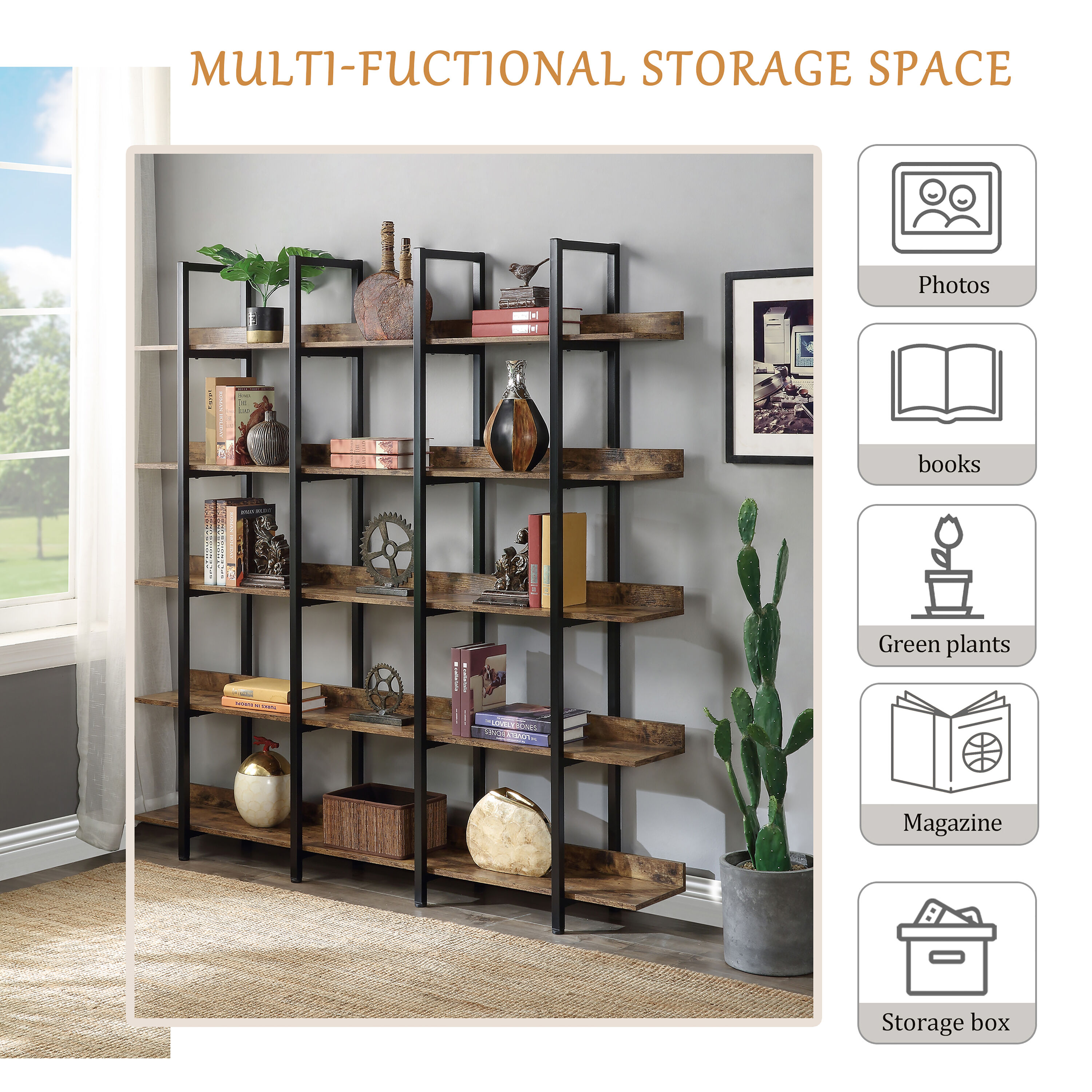 ModernLuxe L-WF286176AAT bookcases - View #8