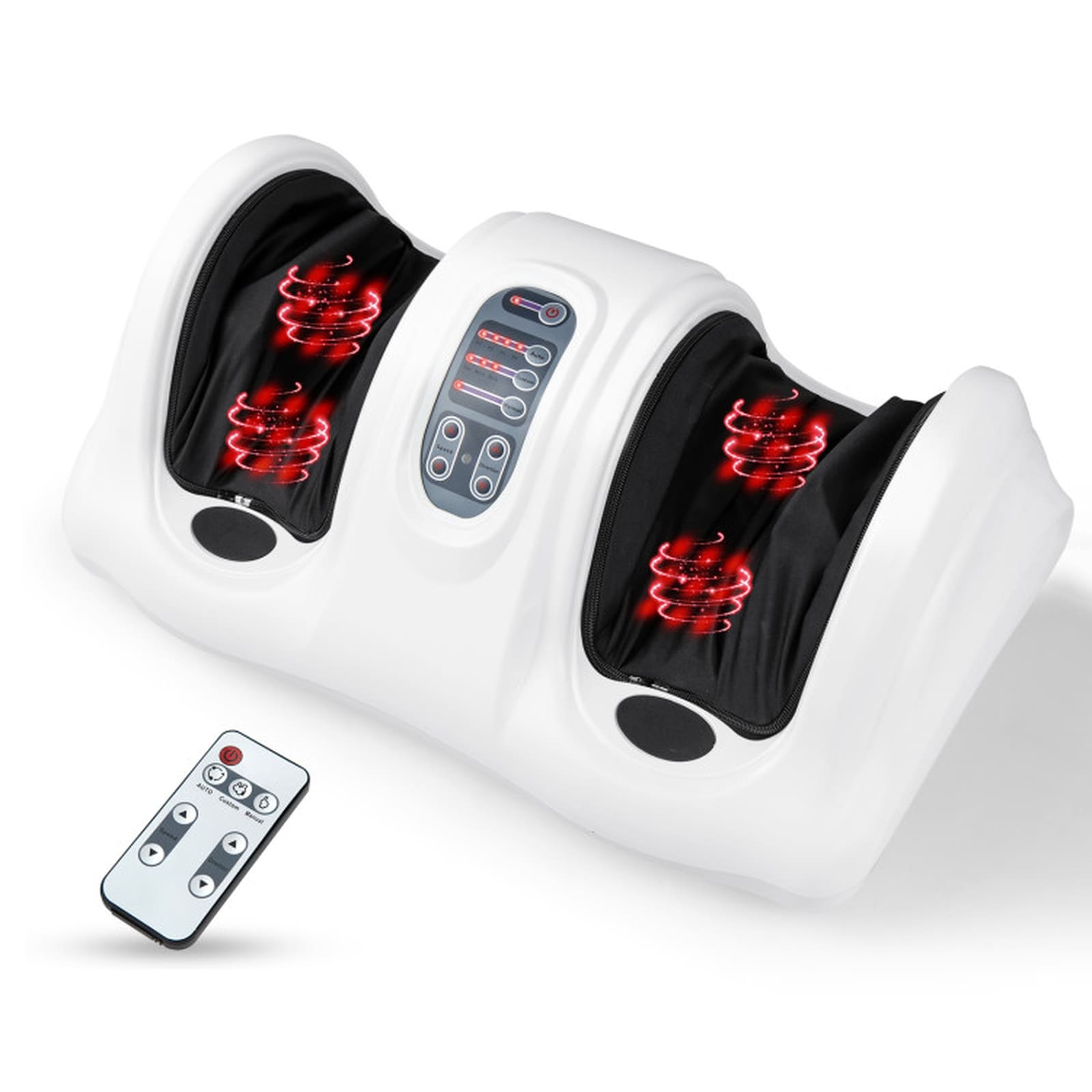 SUGIFT Shiatsu 4-Mode 3-Custom Mode High-Intensity Roller Toe-Control Reflexology Foot Massager #LW018SUGHY1749