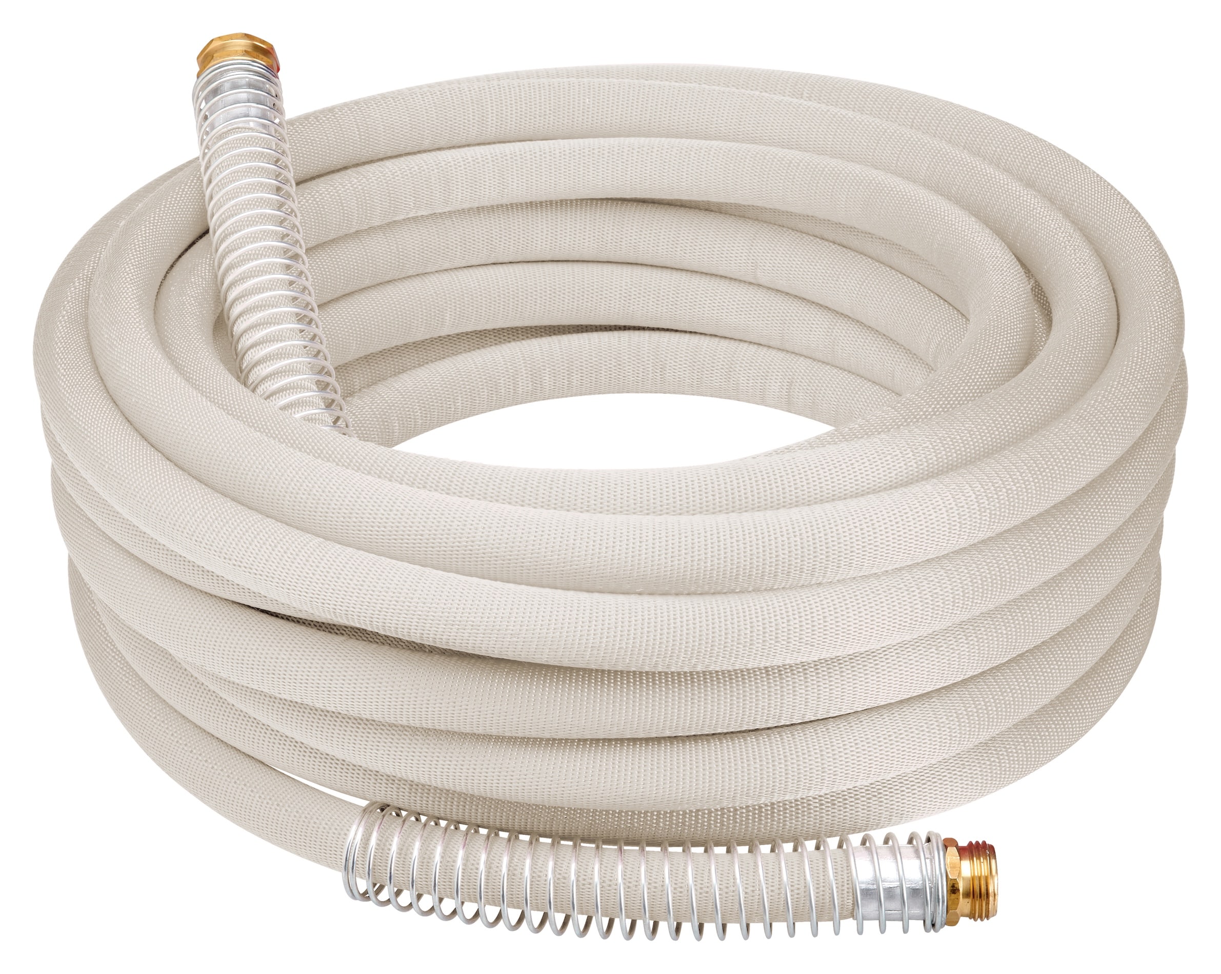 Underhill - Featherweight EVO 1/2-in x 50-ft Contractor -Duty Kink Free Woven Off-white Hose