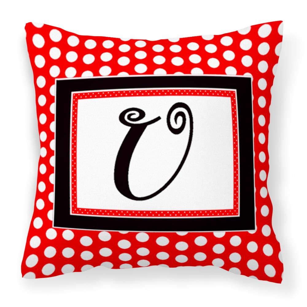 Caroline's Treasures CJ1012-UPW1414 Graphic Print Multicolor Square Throw Pillow