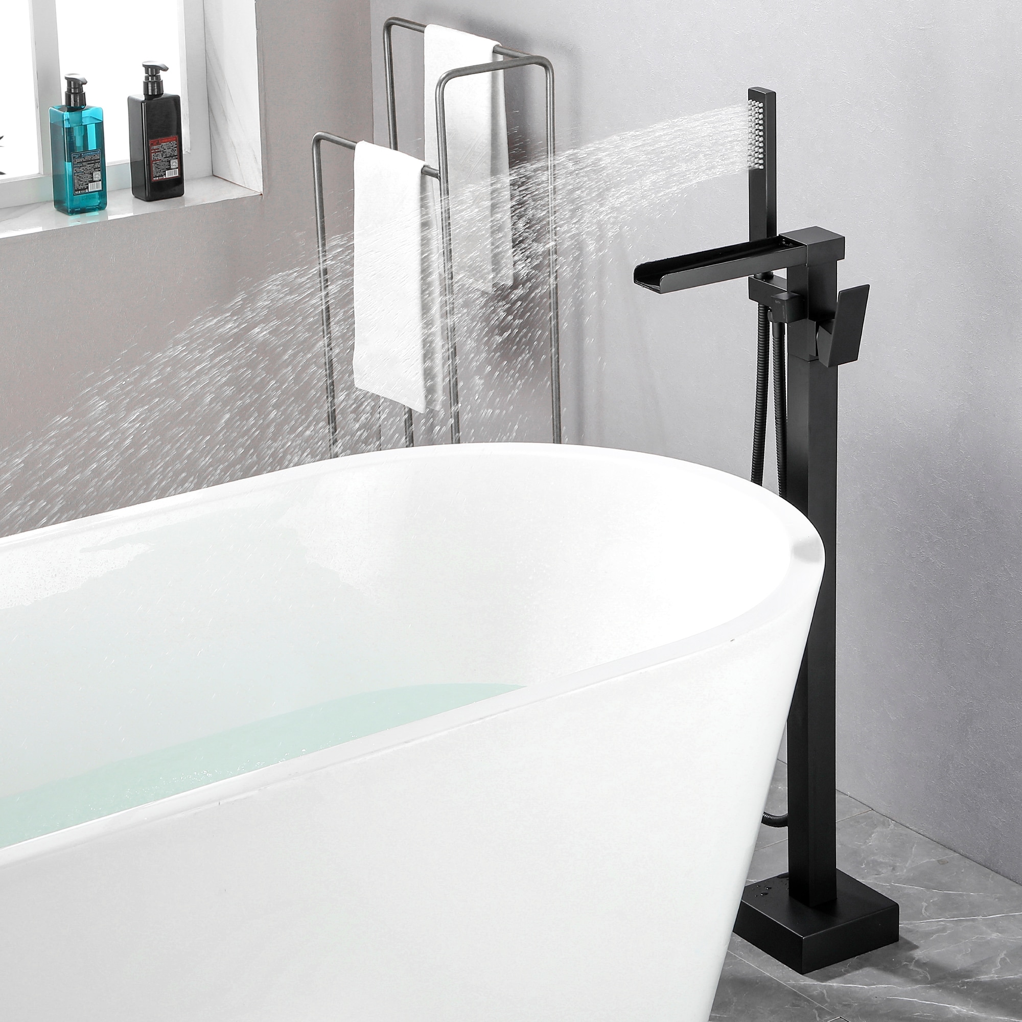 AAZJ NBC-CM64216CL Roman-Tub-Faucets - View #8