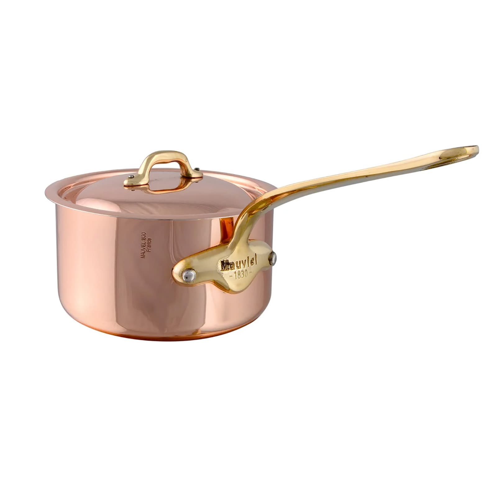 Mauviel M'Heritage 150 B Copper Stainless Steel Saucepan 1.9Quart #672017