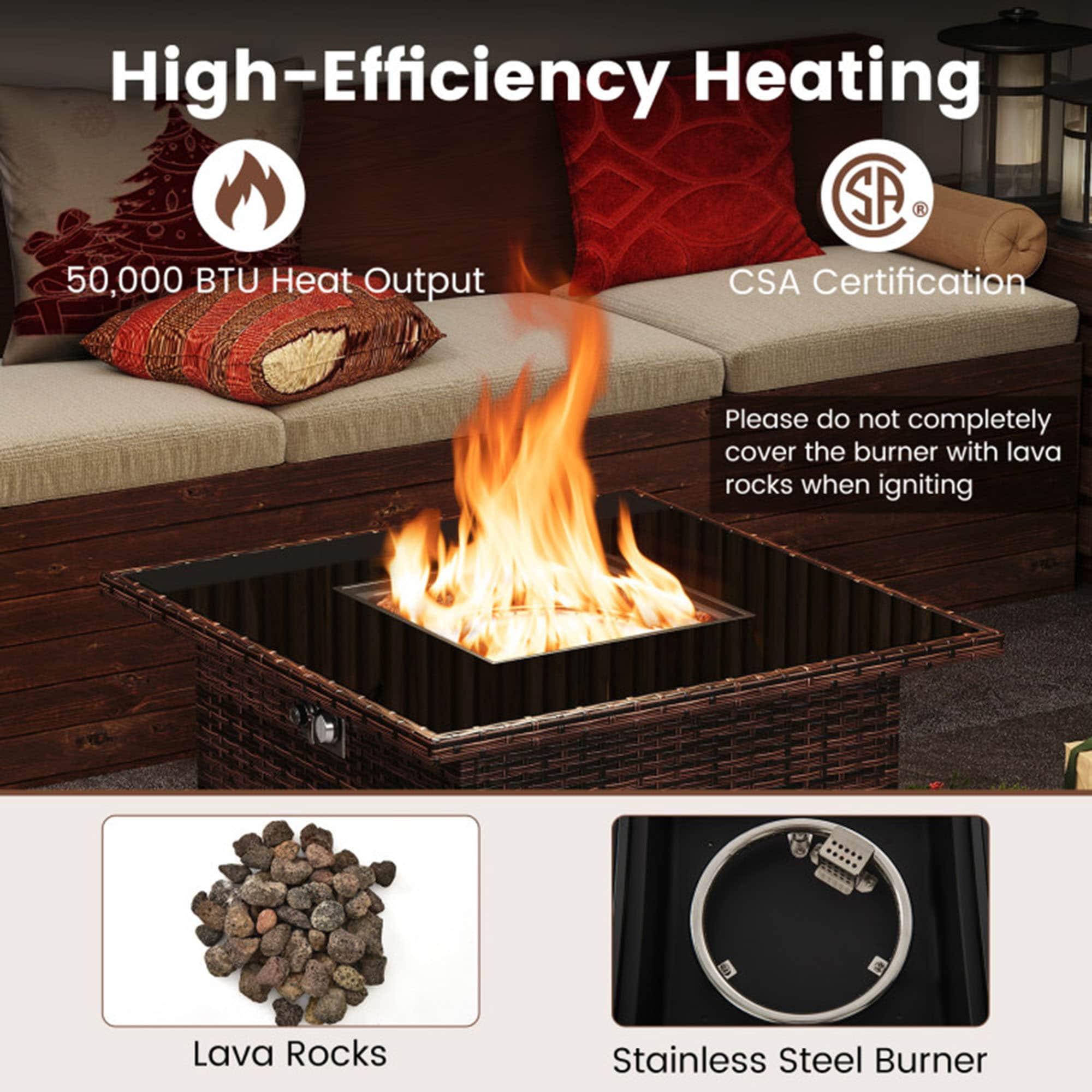 Clihome CL-NP12210CF Outdoor-Gas-Firepits - View #5