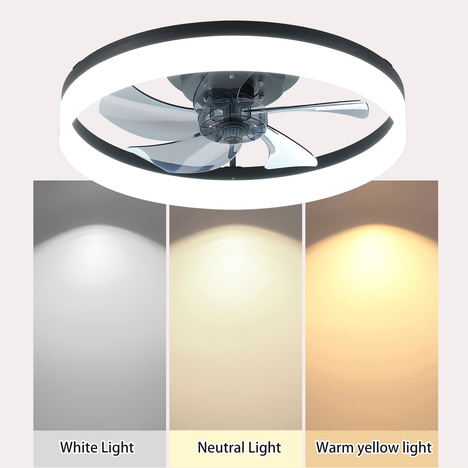 WELLFOR AMAS-C02 Ceiling-Fans - View #2
