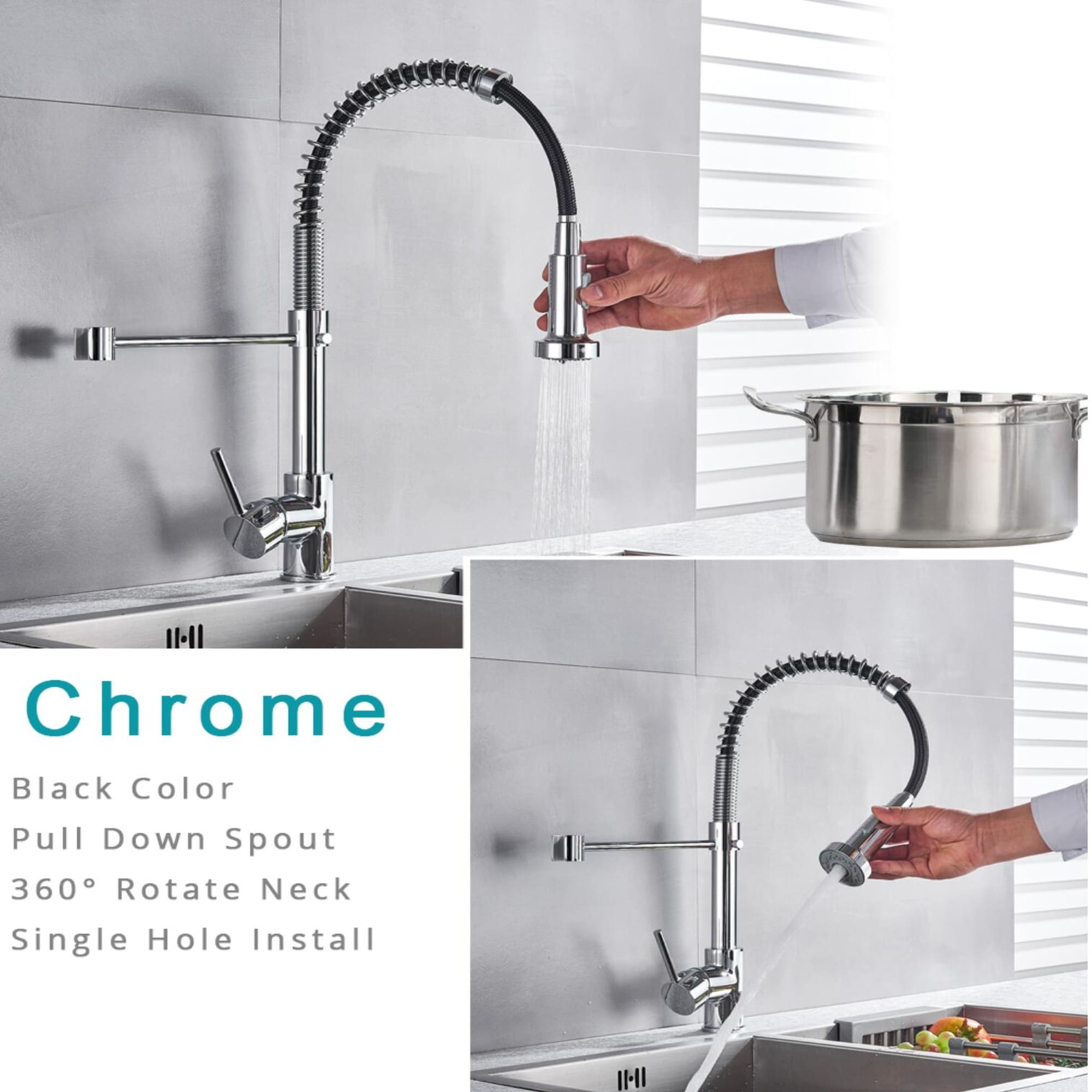 HyperDrop Cart B-3O3W6P5W5U9O Kitchen-Faucets - View #3