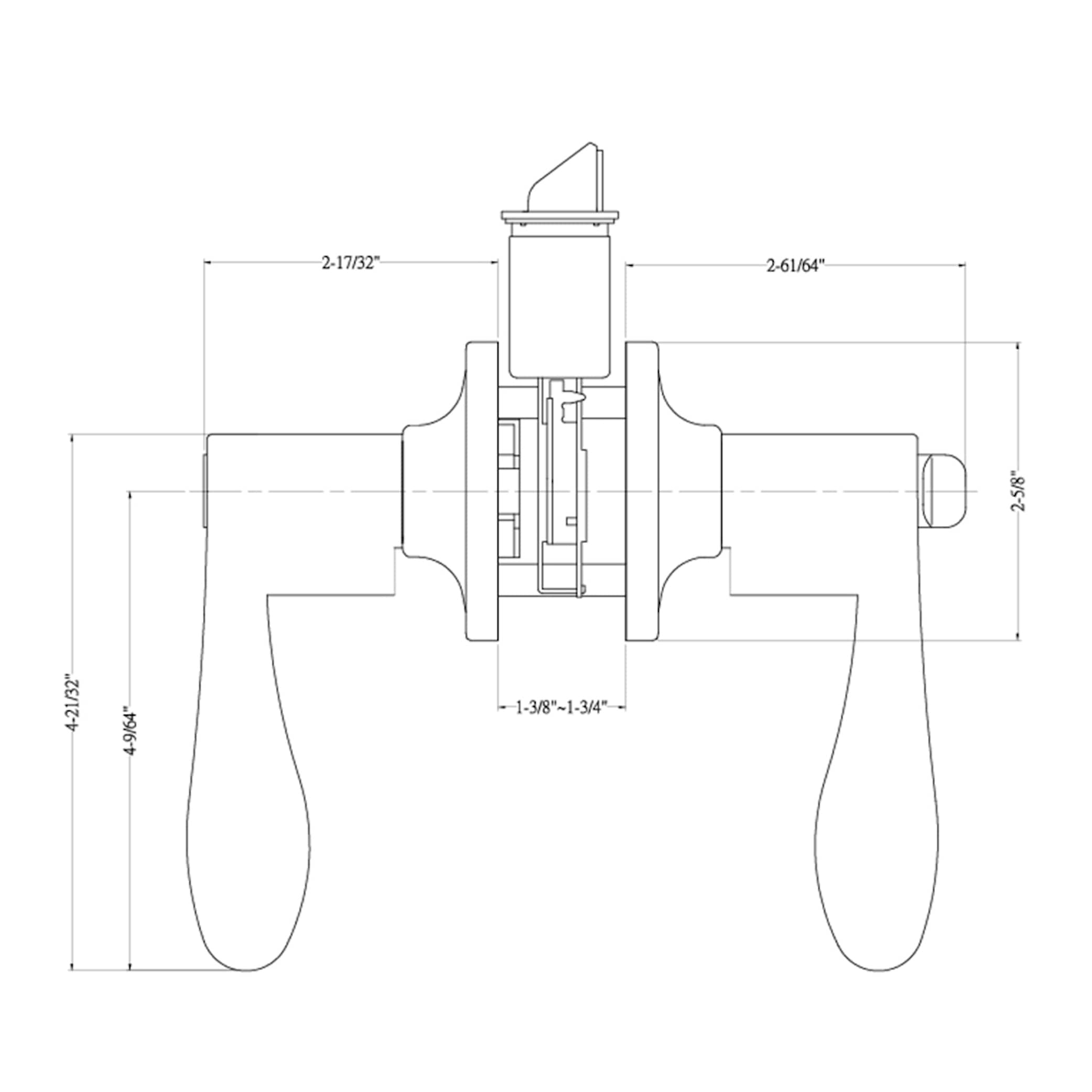 Delaney Hardware BN5027R Door-Handles - View #4