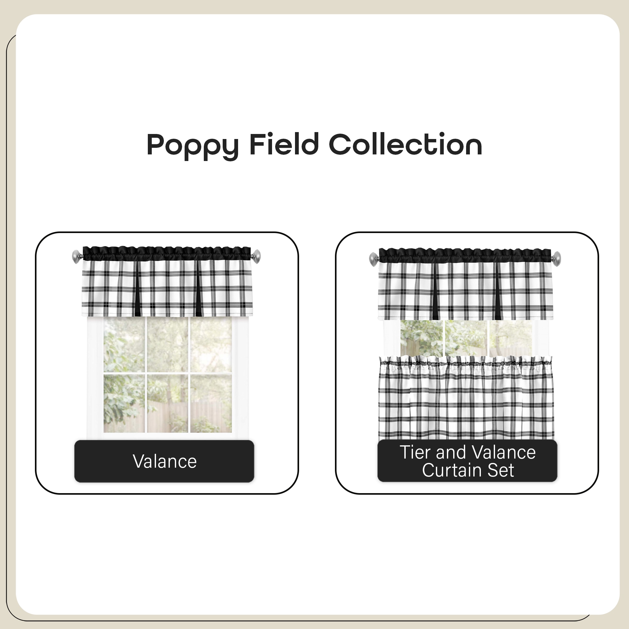 Achim TAVL13BK12 valances - View #8