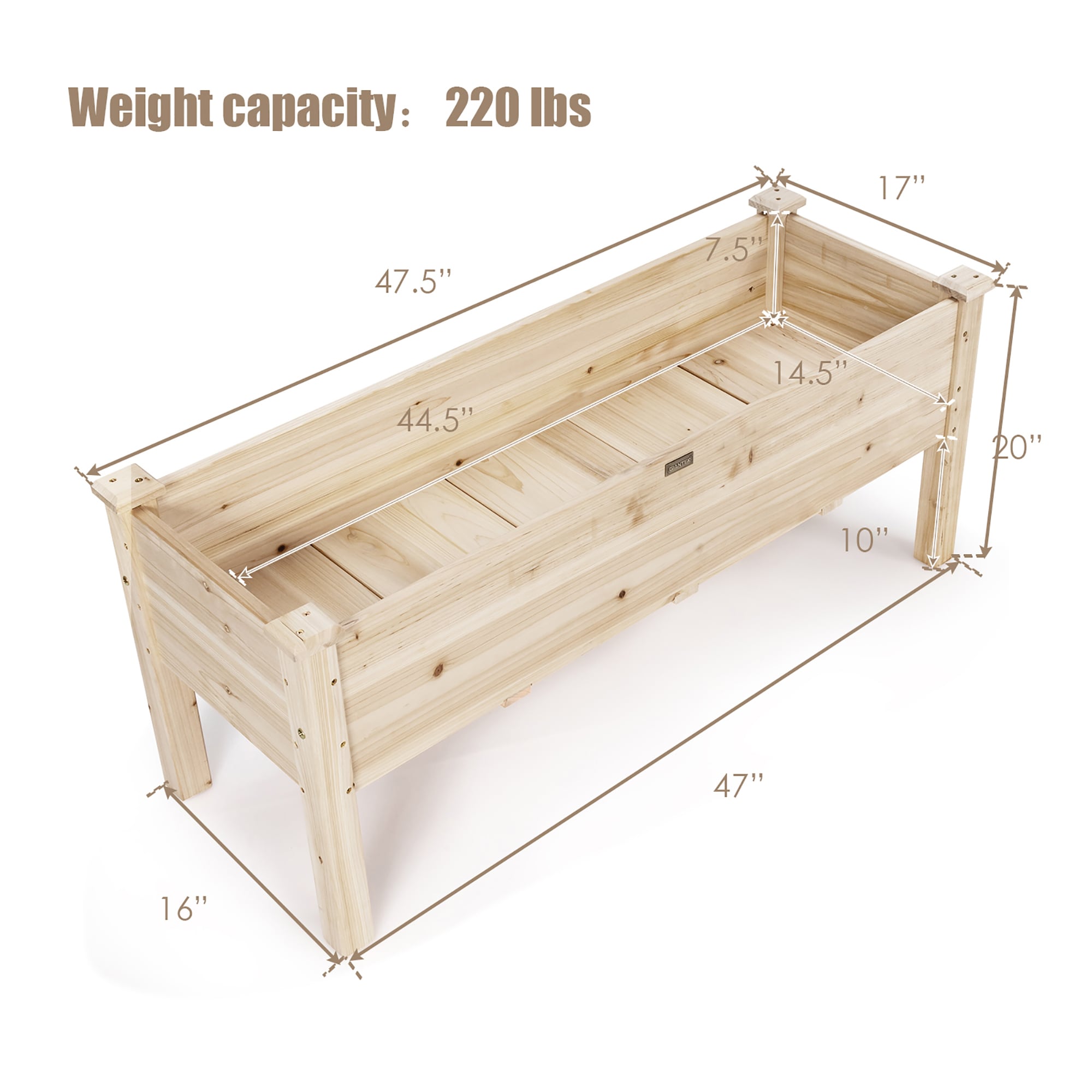 Costway LWS00535 Raised-Garden-Beds - View #2