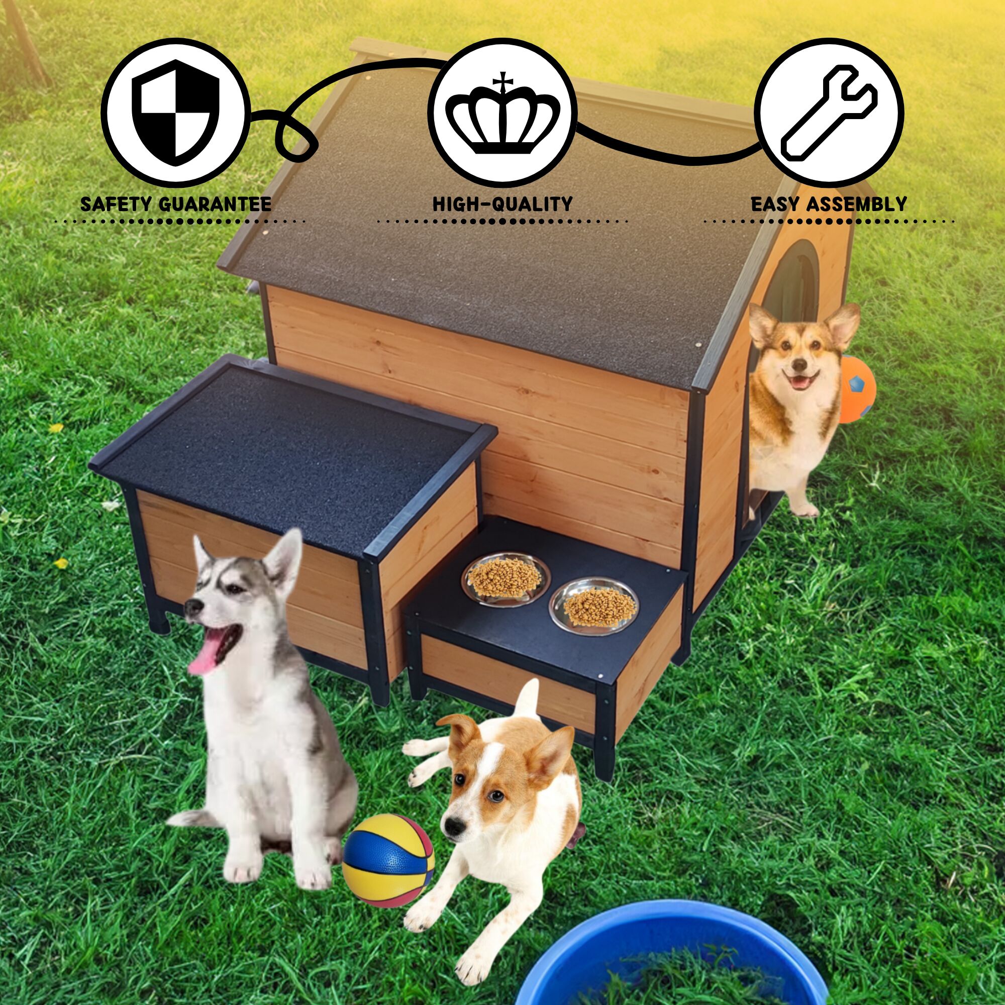 LUXEYARD DS-R-O-1528 Dog-Houses - View #2