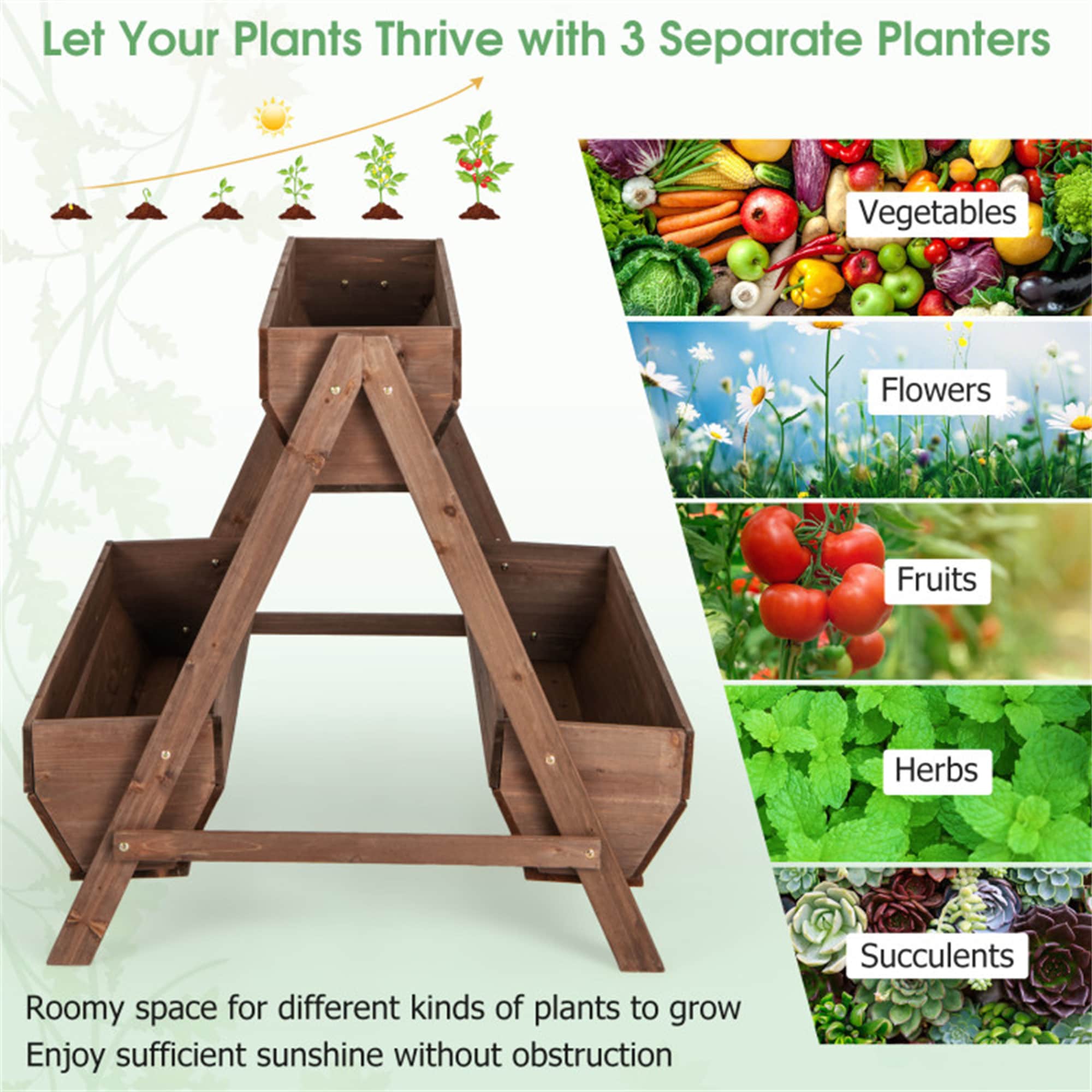 BABOOM BOM-T4098BN-CO Raised-Planter-Boxes - View #10