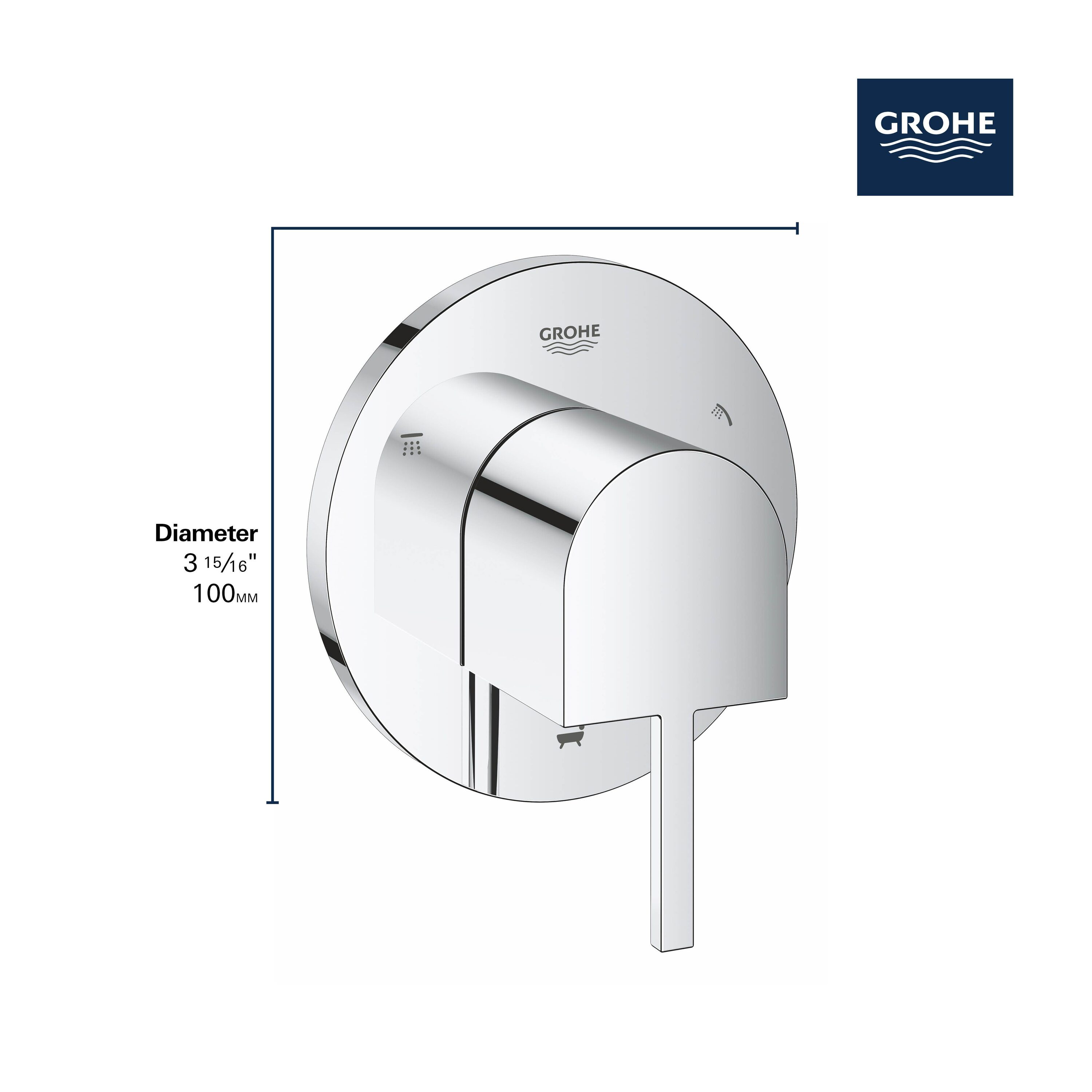 GROHE 29222EN3 Bath-Shower-Facc - View #4