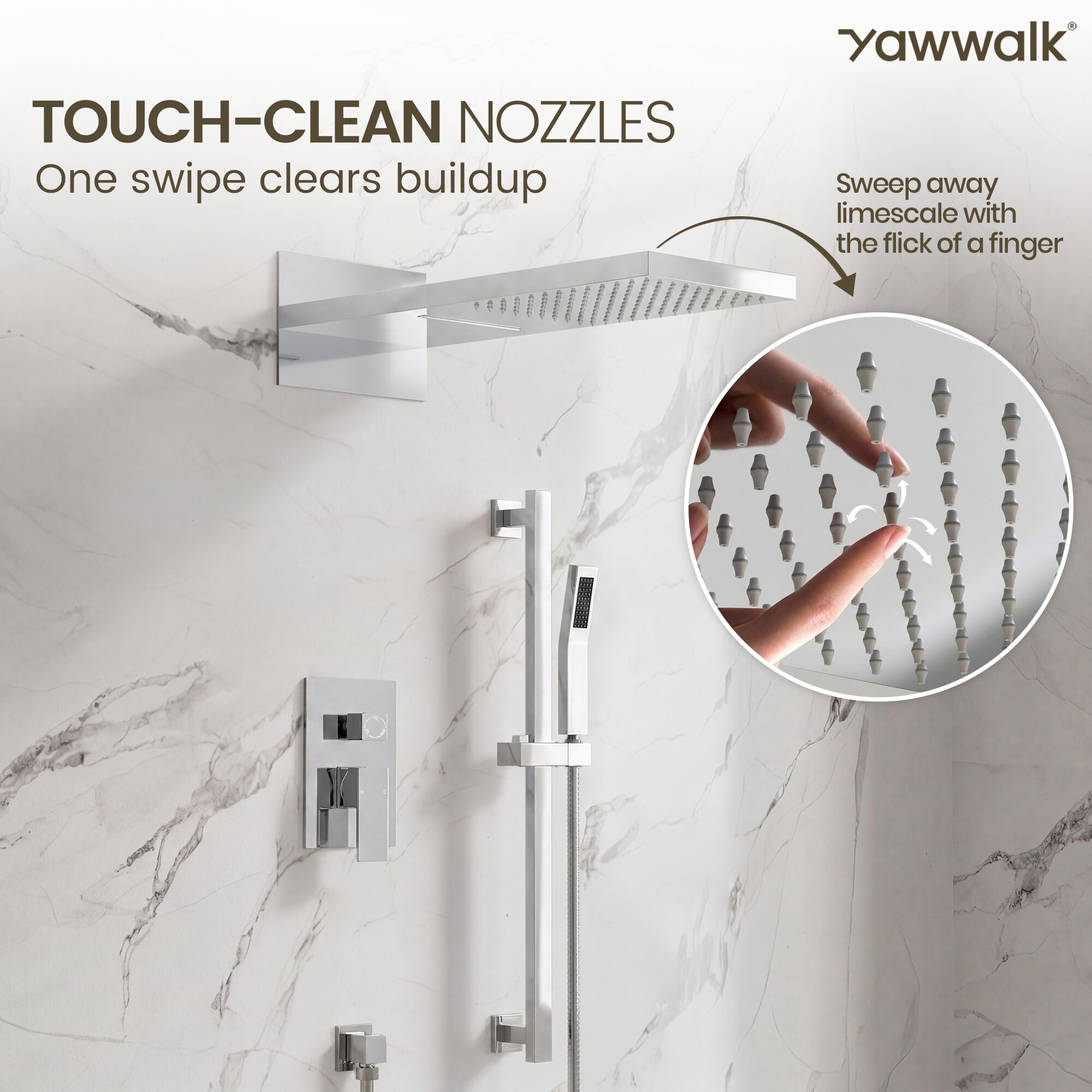YAWWALK Y10W10-CP Tub-Shower-Faucets - View #8