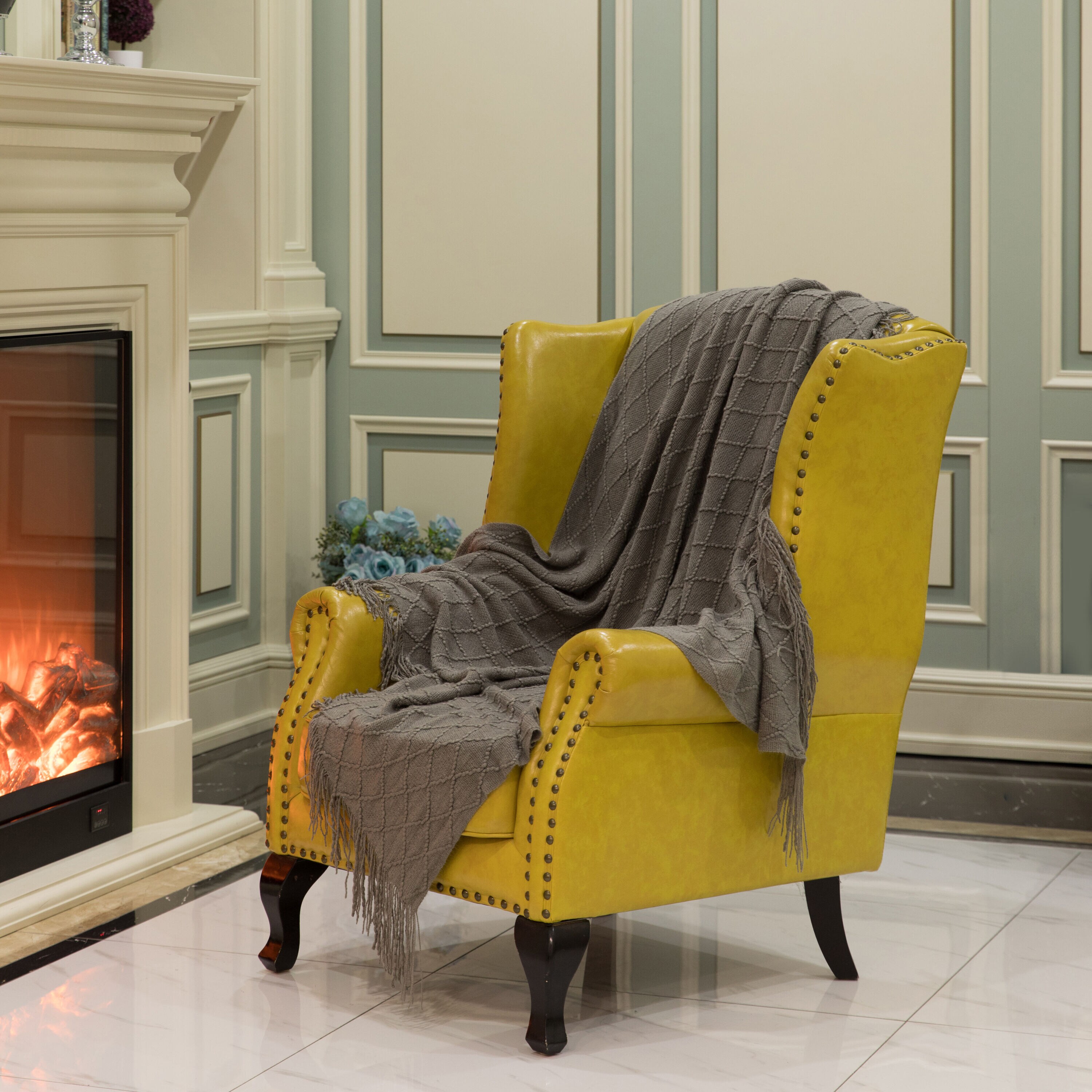 Deerlux QI003966.GY Blankets-And-Throws - View #5