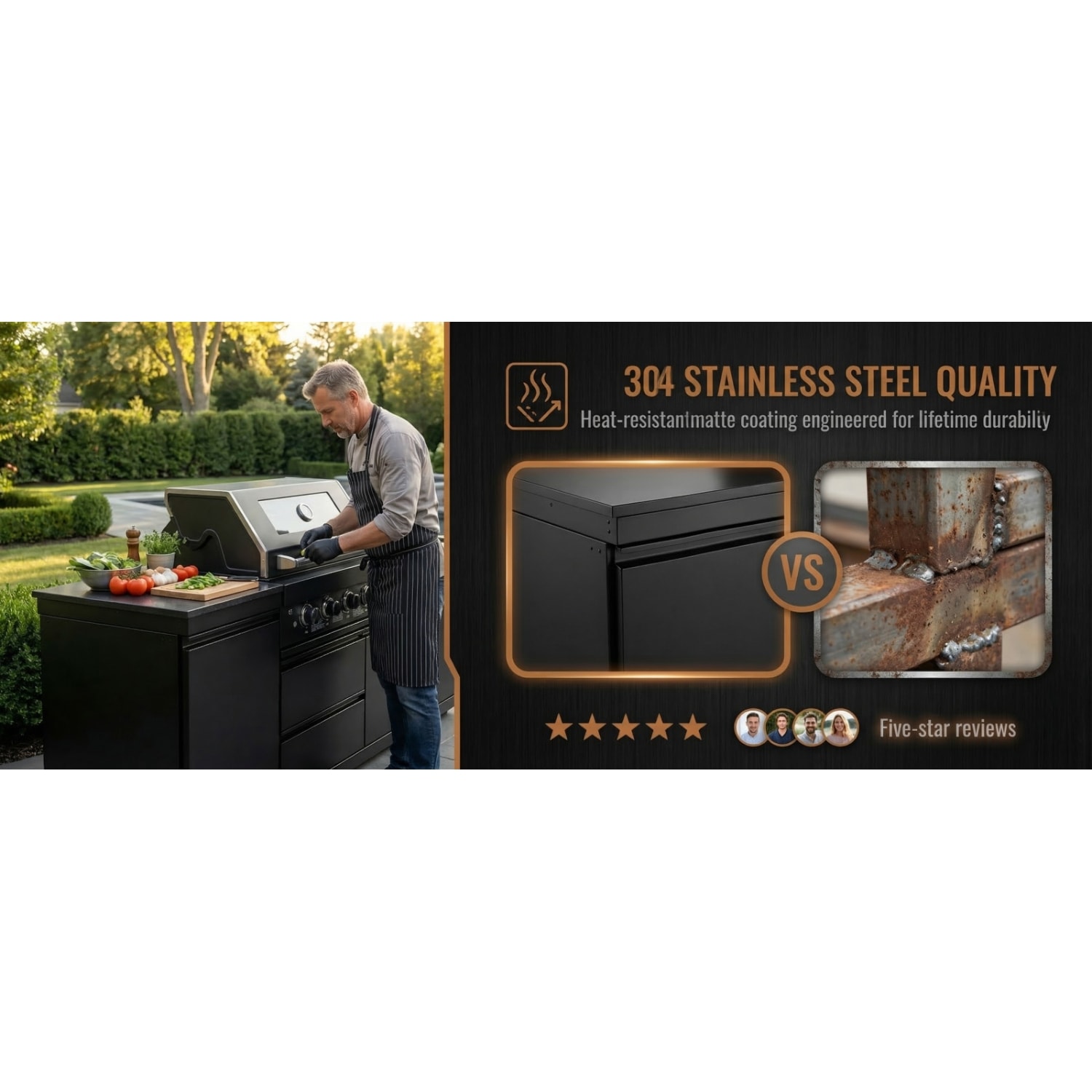 Wooakway FXL20605-605A26 Modular-Outdoor-Kitchens - View #4