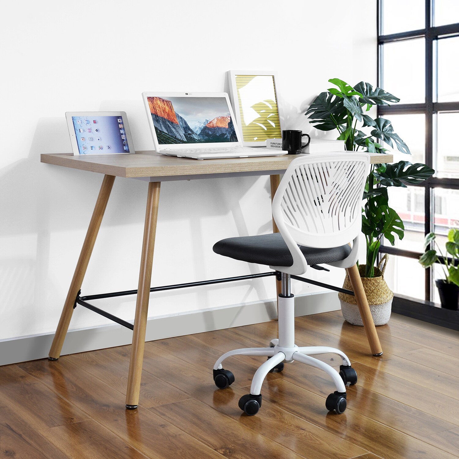 Homy Casa CARNATION BLACK VNEW Office-Chairs - View #2