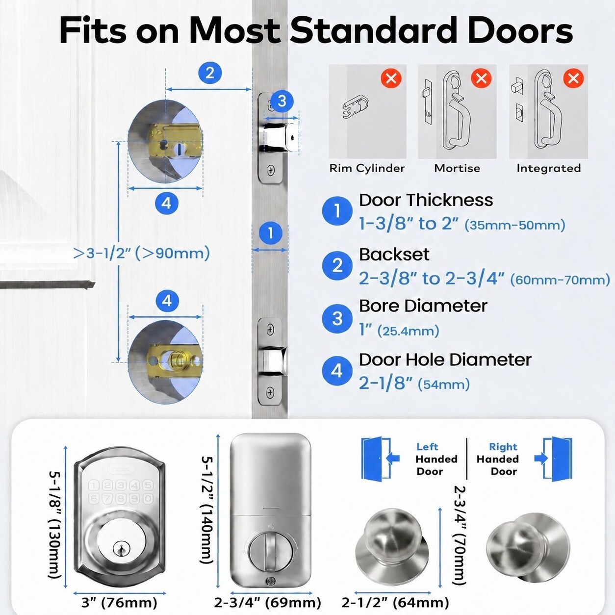 Oyezvary LOZ0805O292 Electronic-Door-Locks - View #6