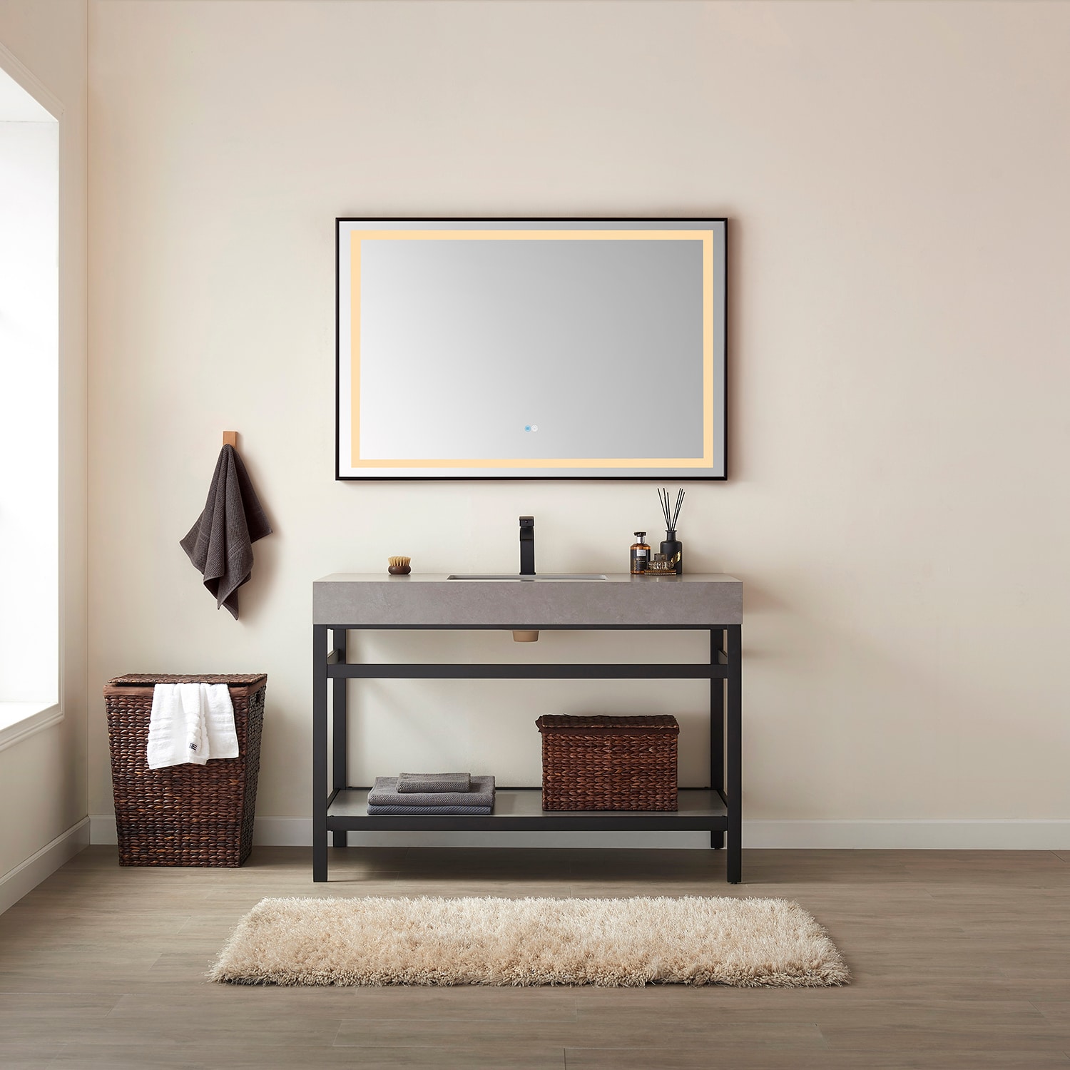 Vinnova 802536-LED-TB Framed-Bath-Mirrors - View #7