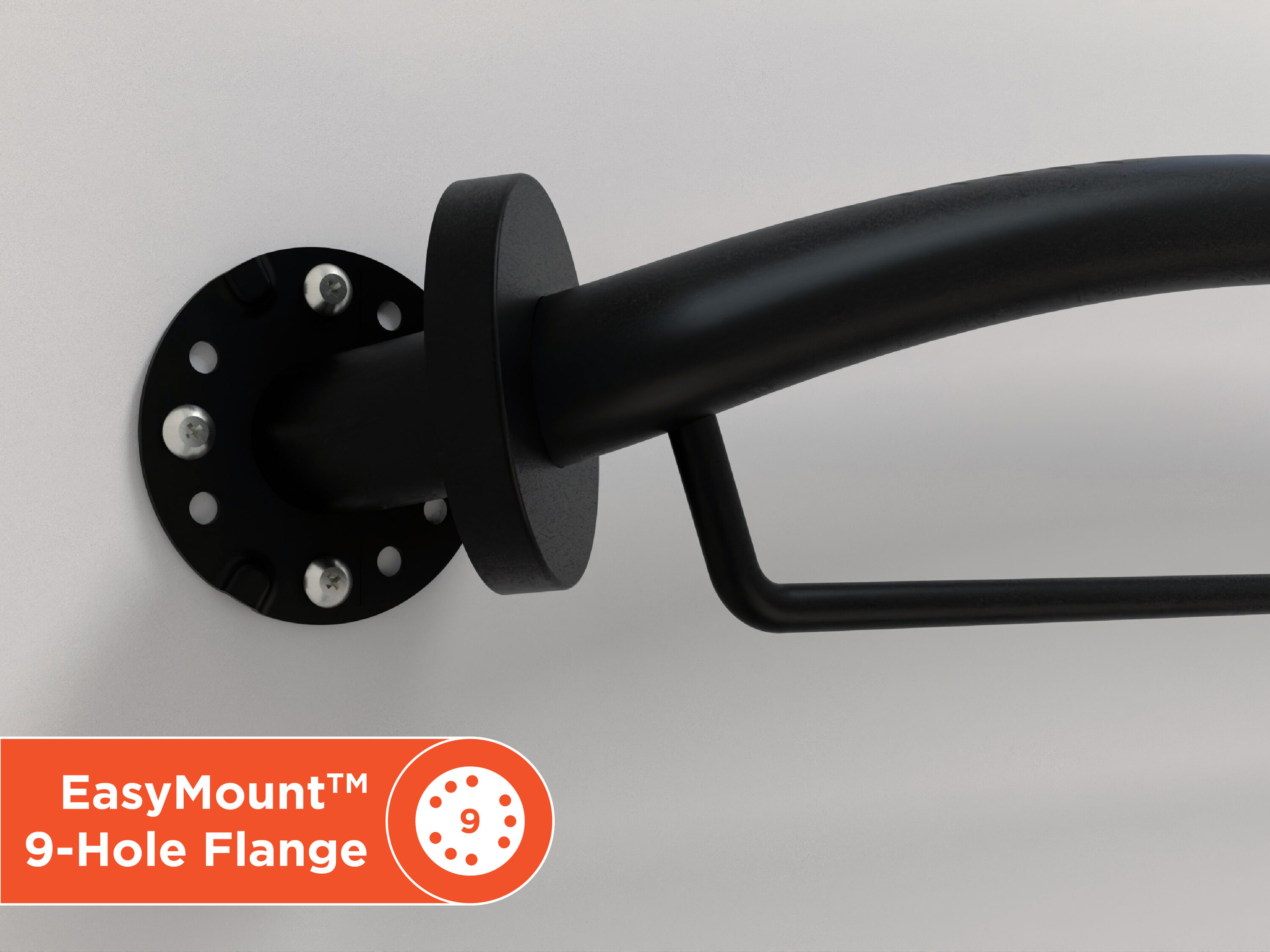 HealthCraft PLUS-TB24-BLK Grab-Bars - View #5