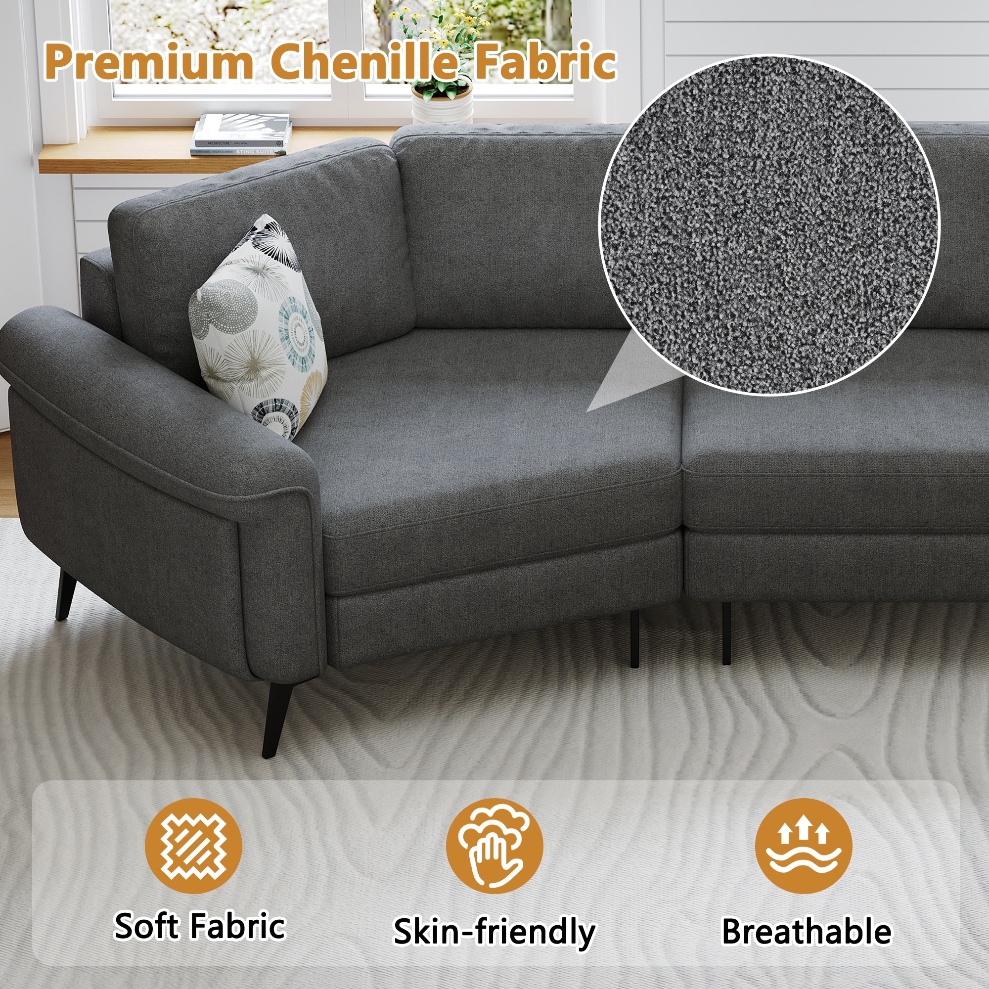 ModernLuxe N719S001800R Sofas-Loveseats - View #4