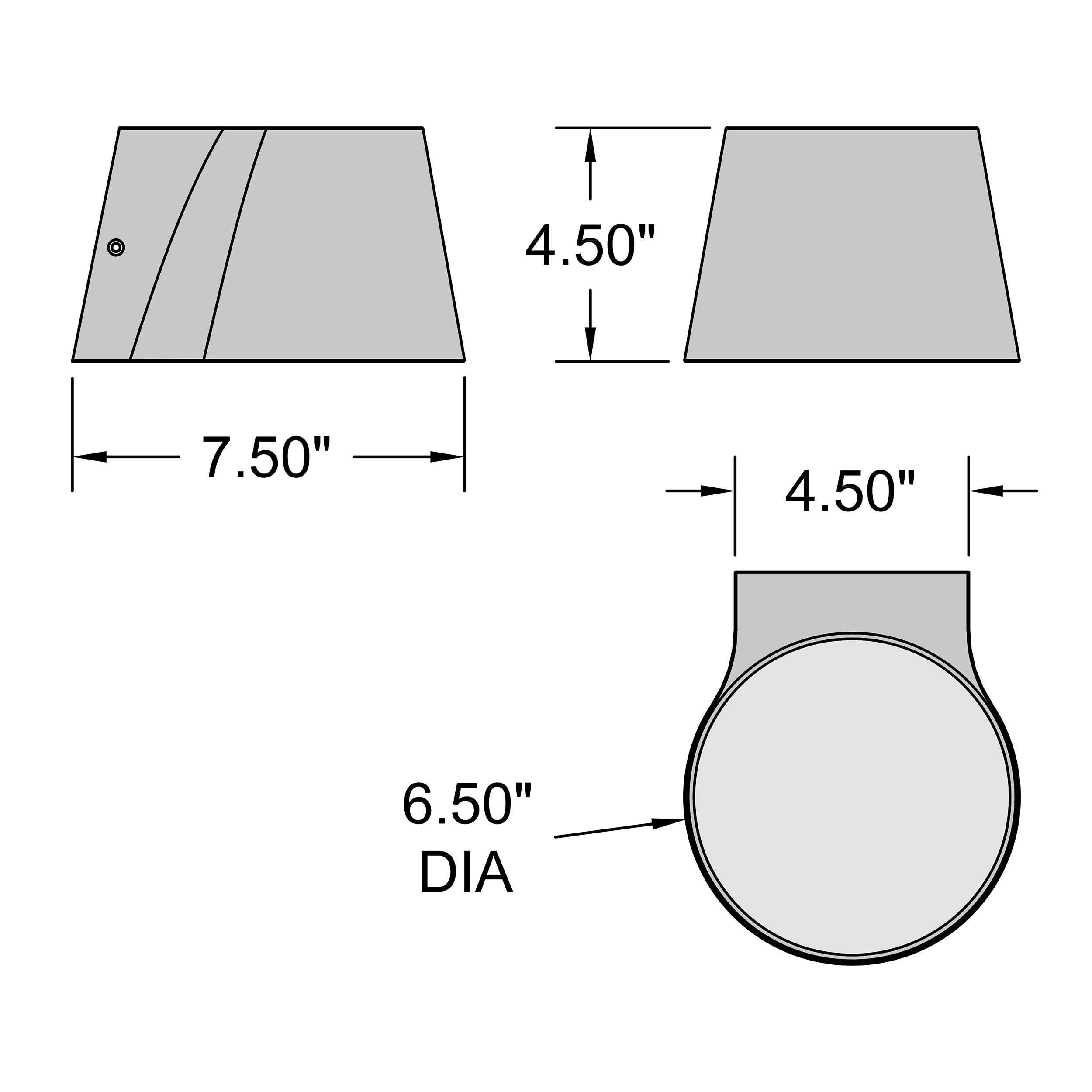 Access Lighting 20390LEDDMG-BL/FST Outdoor-Wall-Lighting - View #8