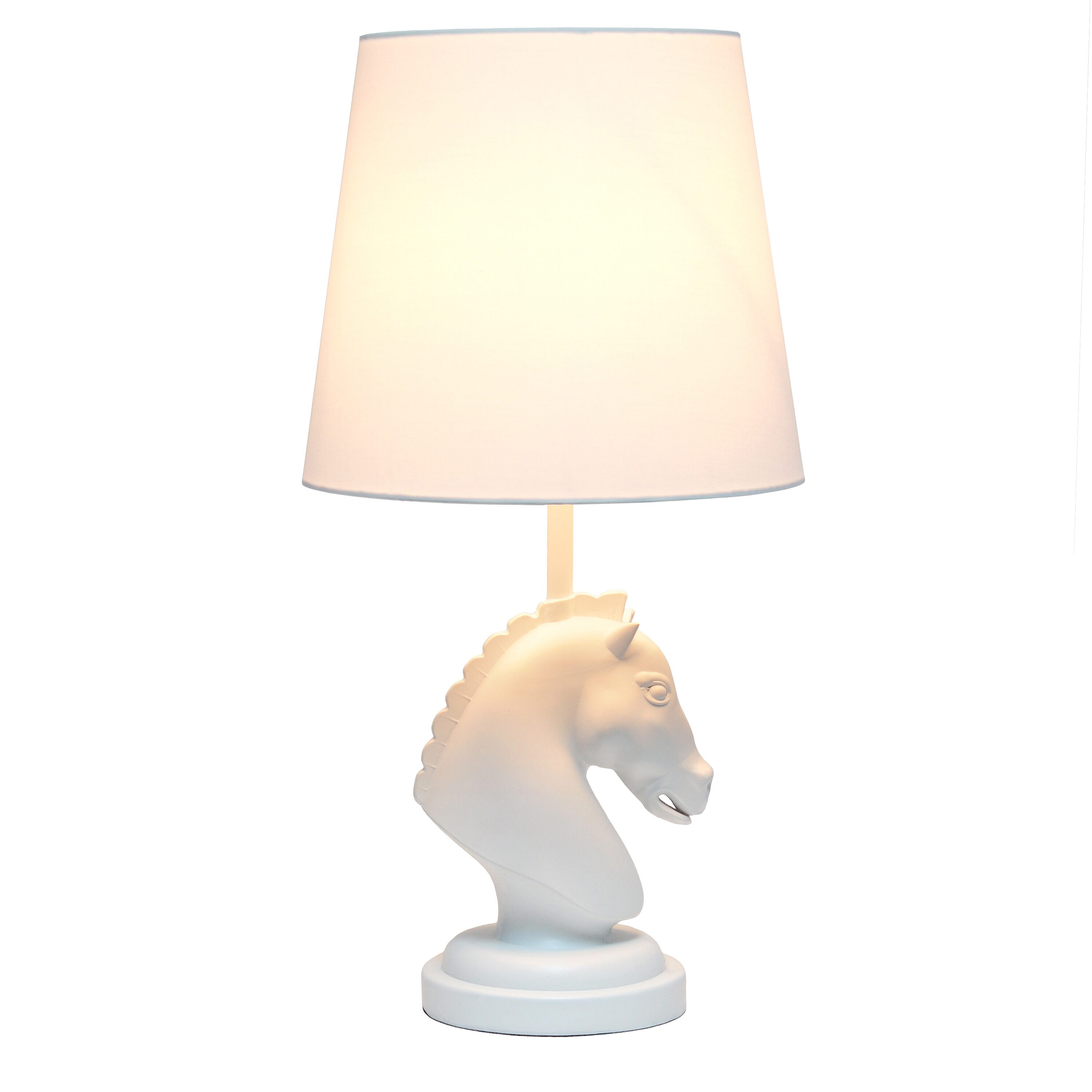 Simple Designs LT1089-WHT Table-Lamps - View #2