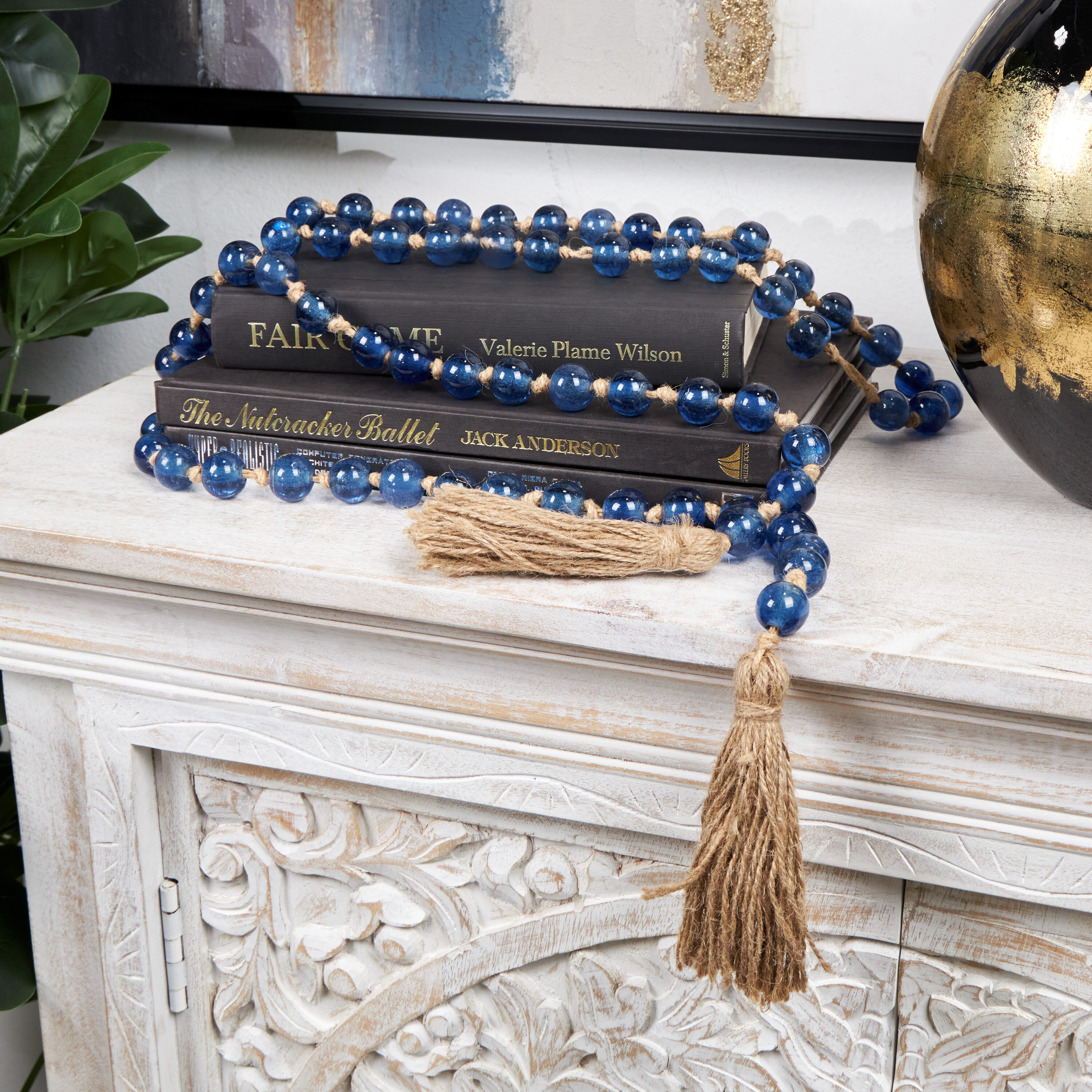 Grayson Lane 821369 Blue Glass Country Decorative object