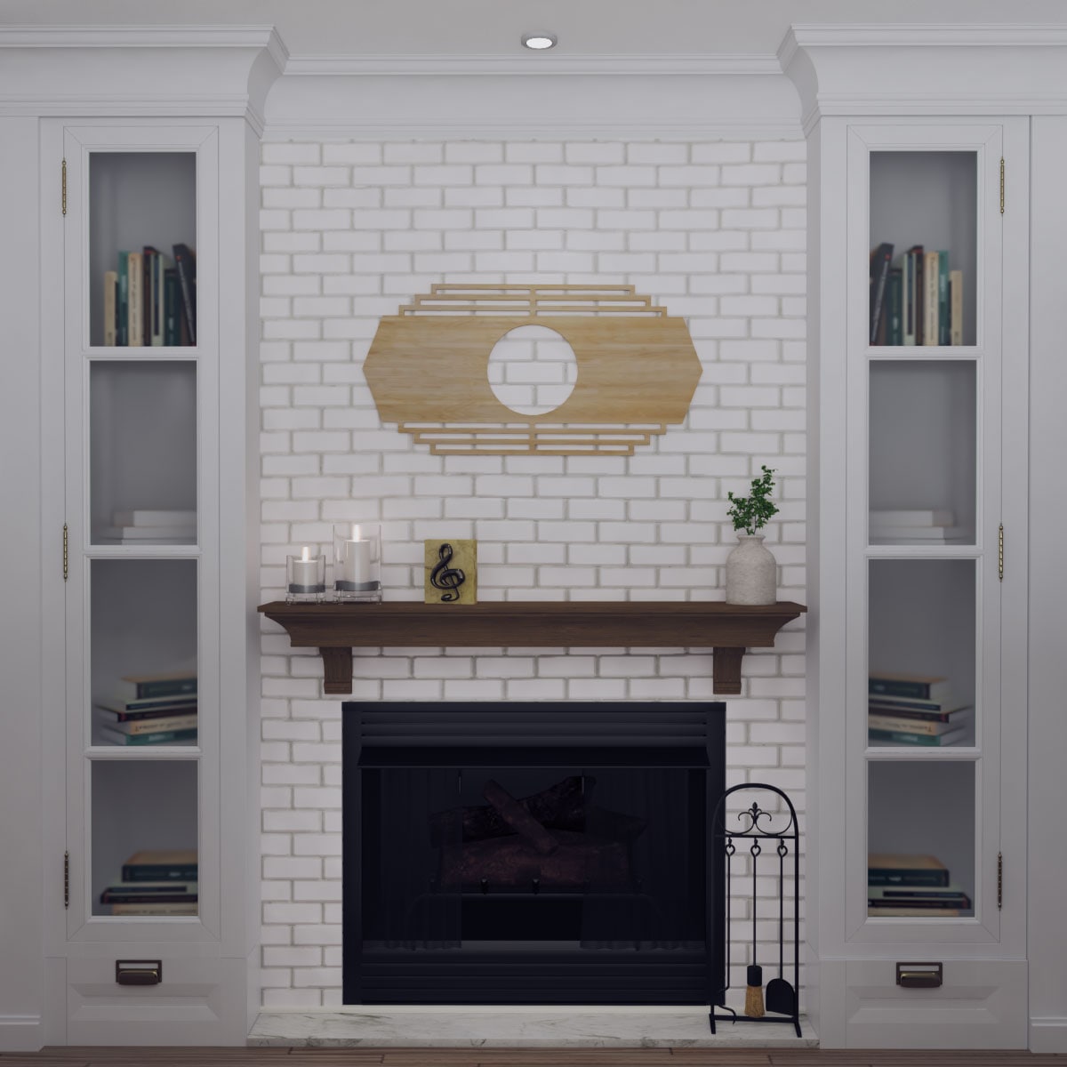 Ekena Millwork CMWP22X11X0250CSHI Ceiling-Medallions - View #13