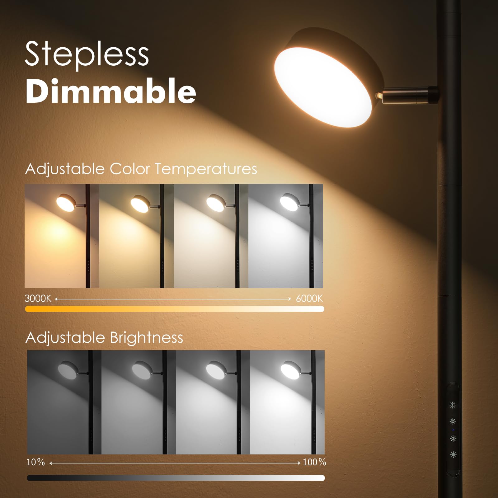 Aoibox LABG8BN7 floorlamps - View #3