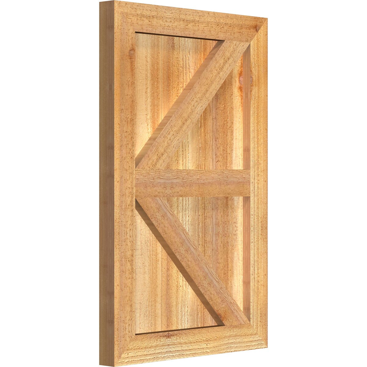Ekena Millwork RBF06Z16X025RWR Exterior-Shutters - View #2