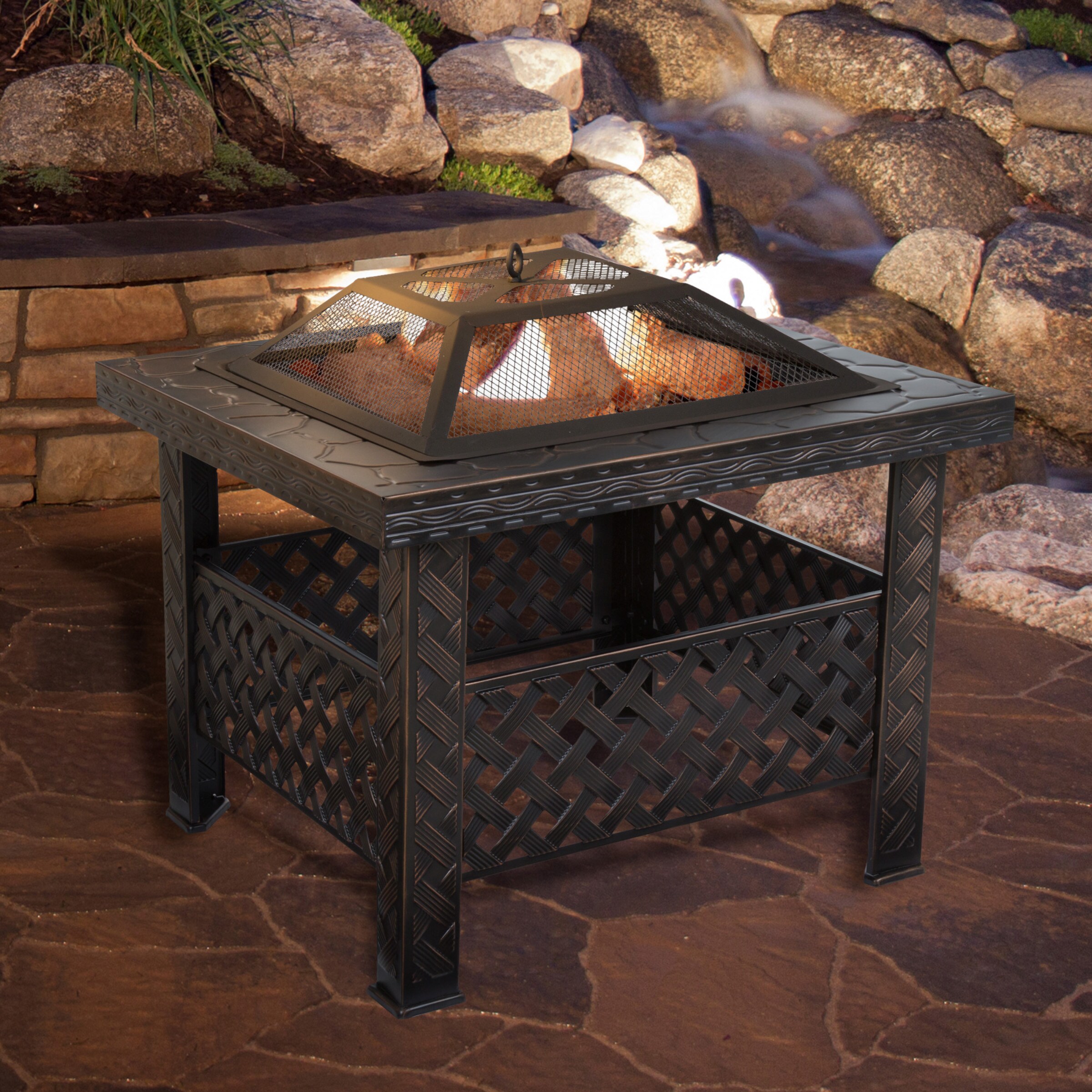 Nature Spring 470821ABN Outdoor-Woodburning-Firepits - View #2
