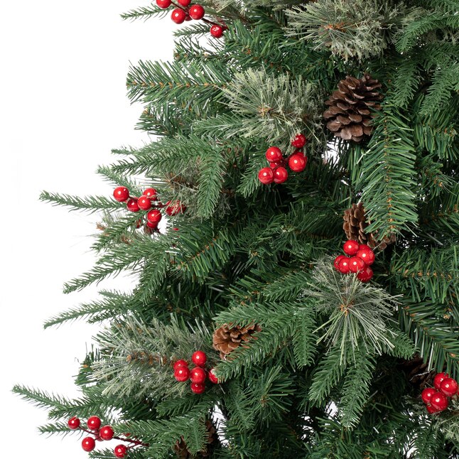 National Tree Company 4.5-ft Virginia Pine Artificial Christmas Tree in ...